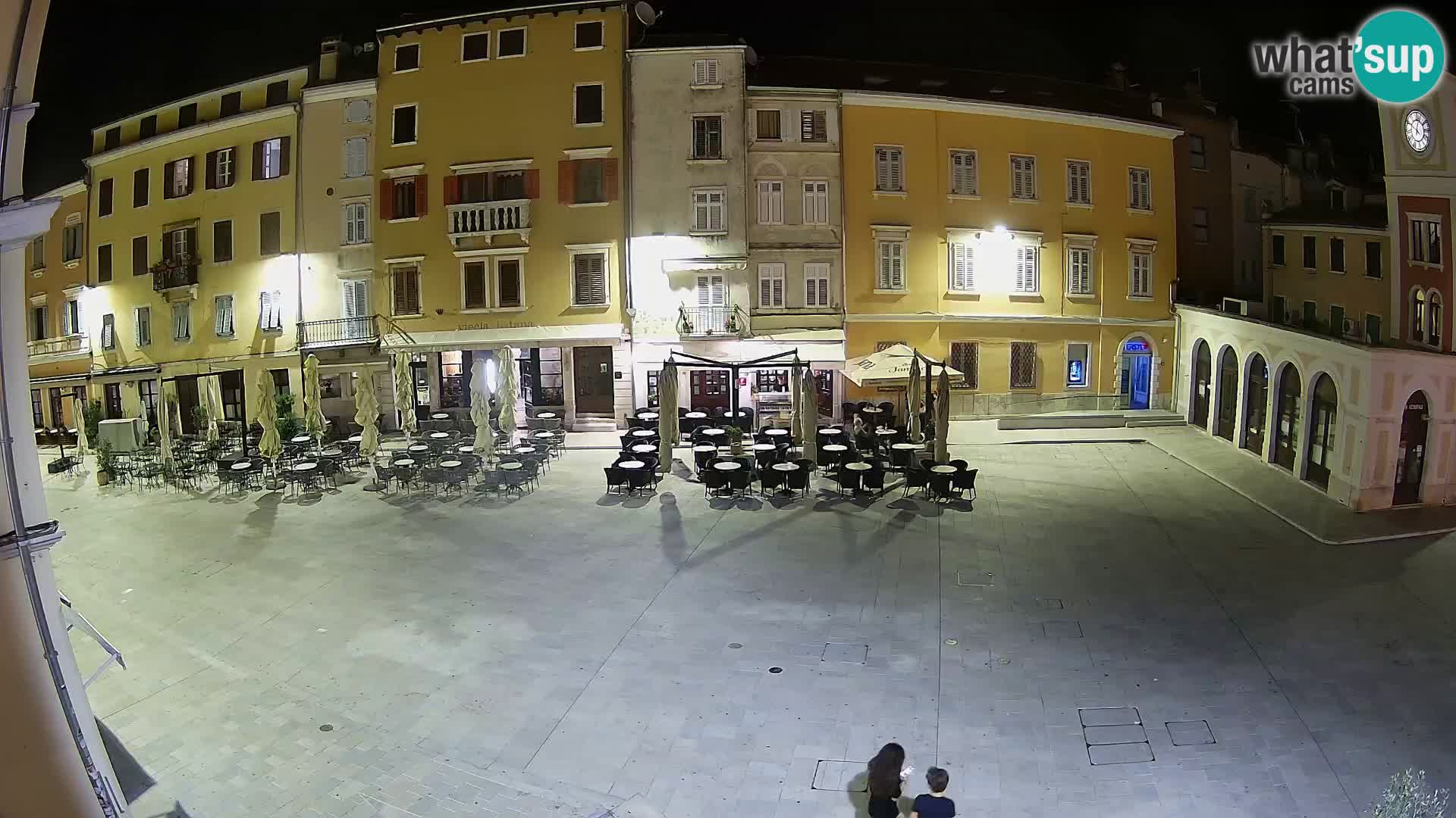 Webcam Rovinj Zentrum – Hauptplatz in Echtzeit