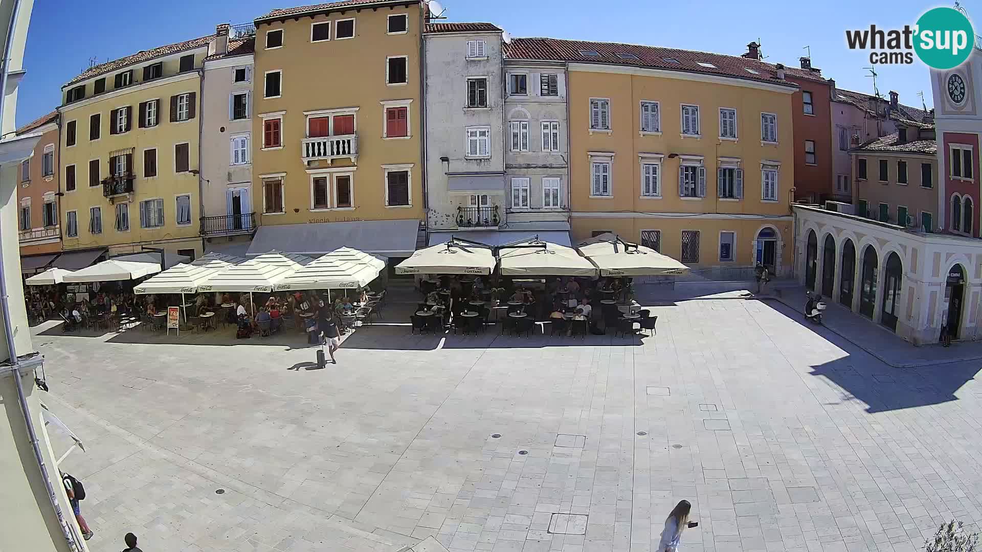 Rovinj Center Webcam – Main Square