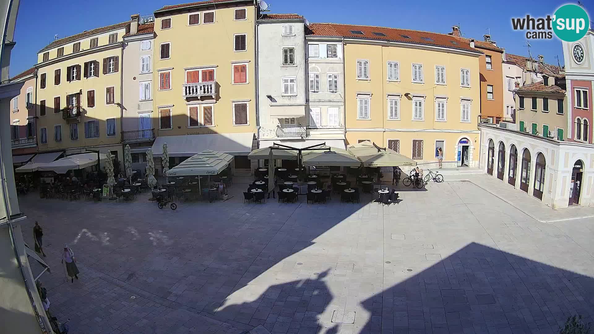 Rovinj Center Webcam – Main Square