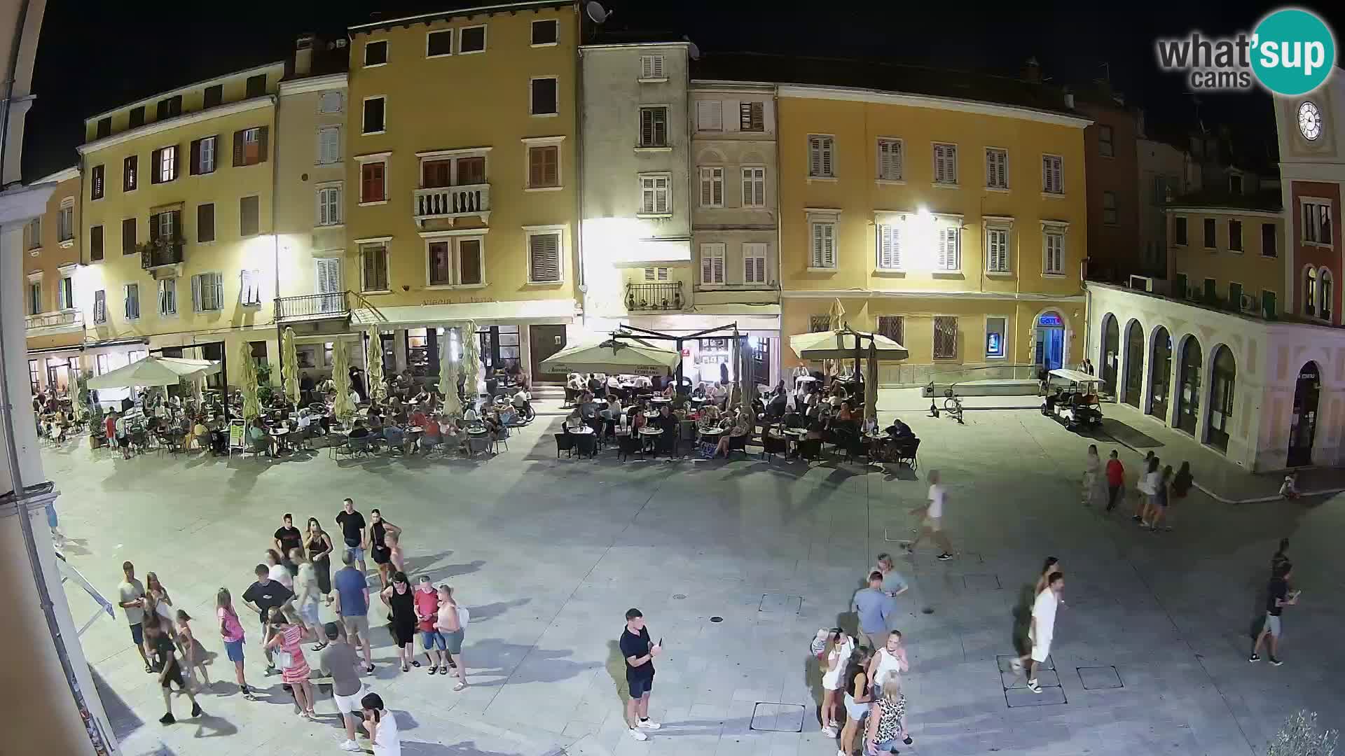 Webcam Rovinj Zentrum – Hauptplatz in Echtzeit