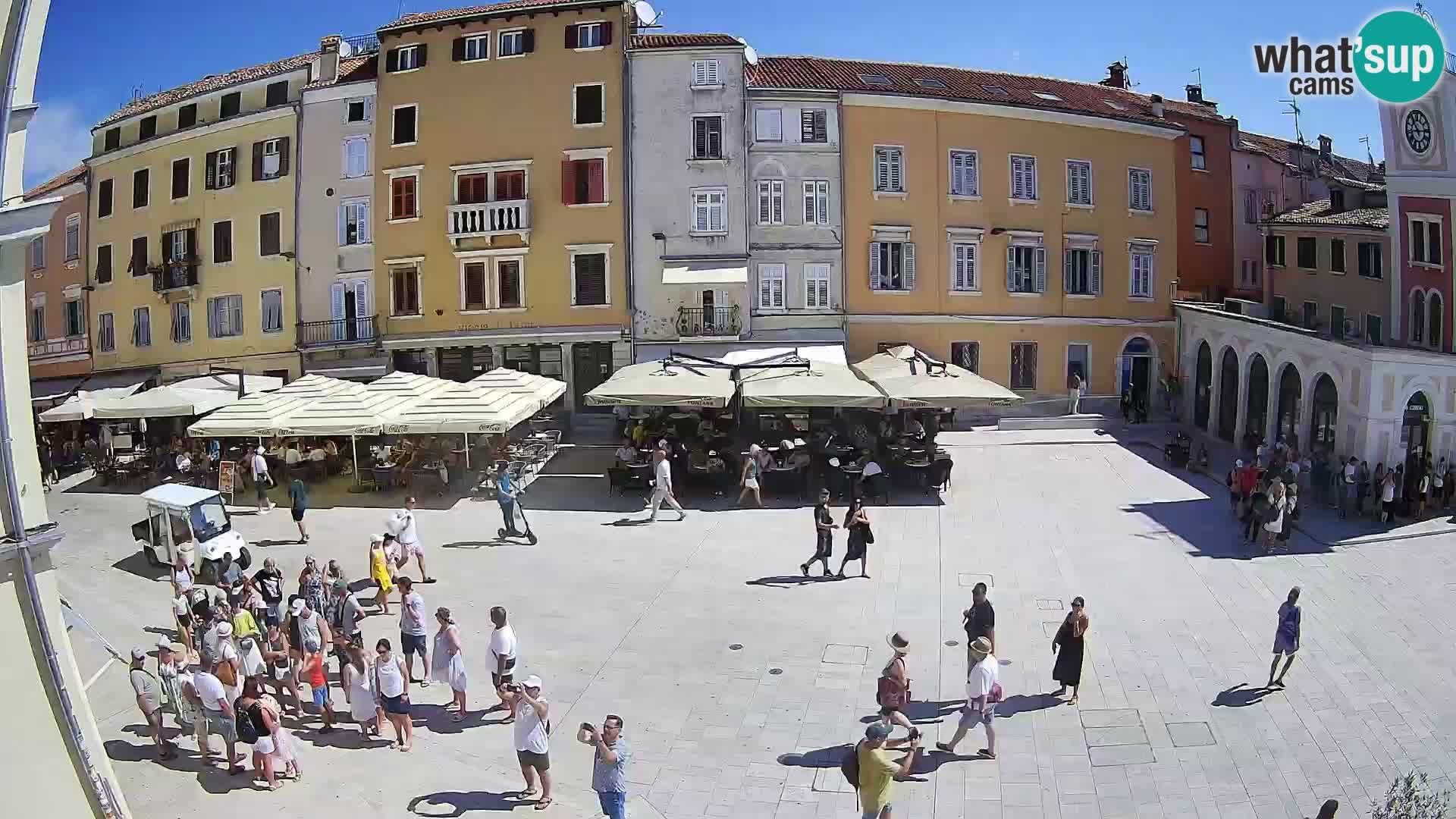 Rovinj Center Webcam – Main Square