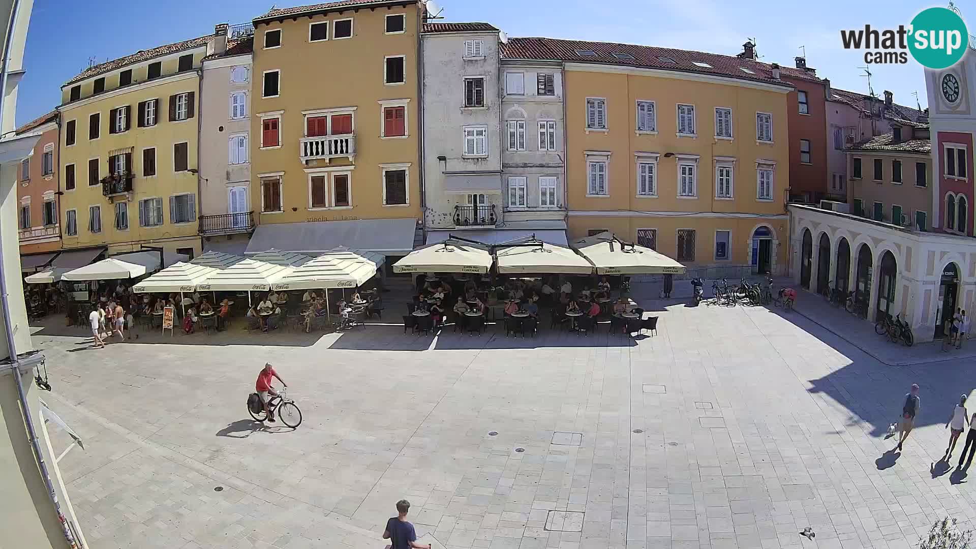 Rovinj Center Webcam – Main Square