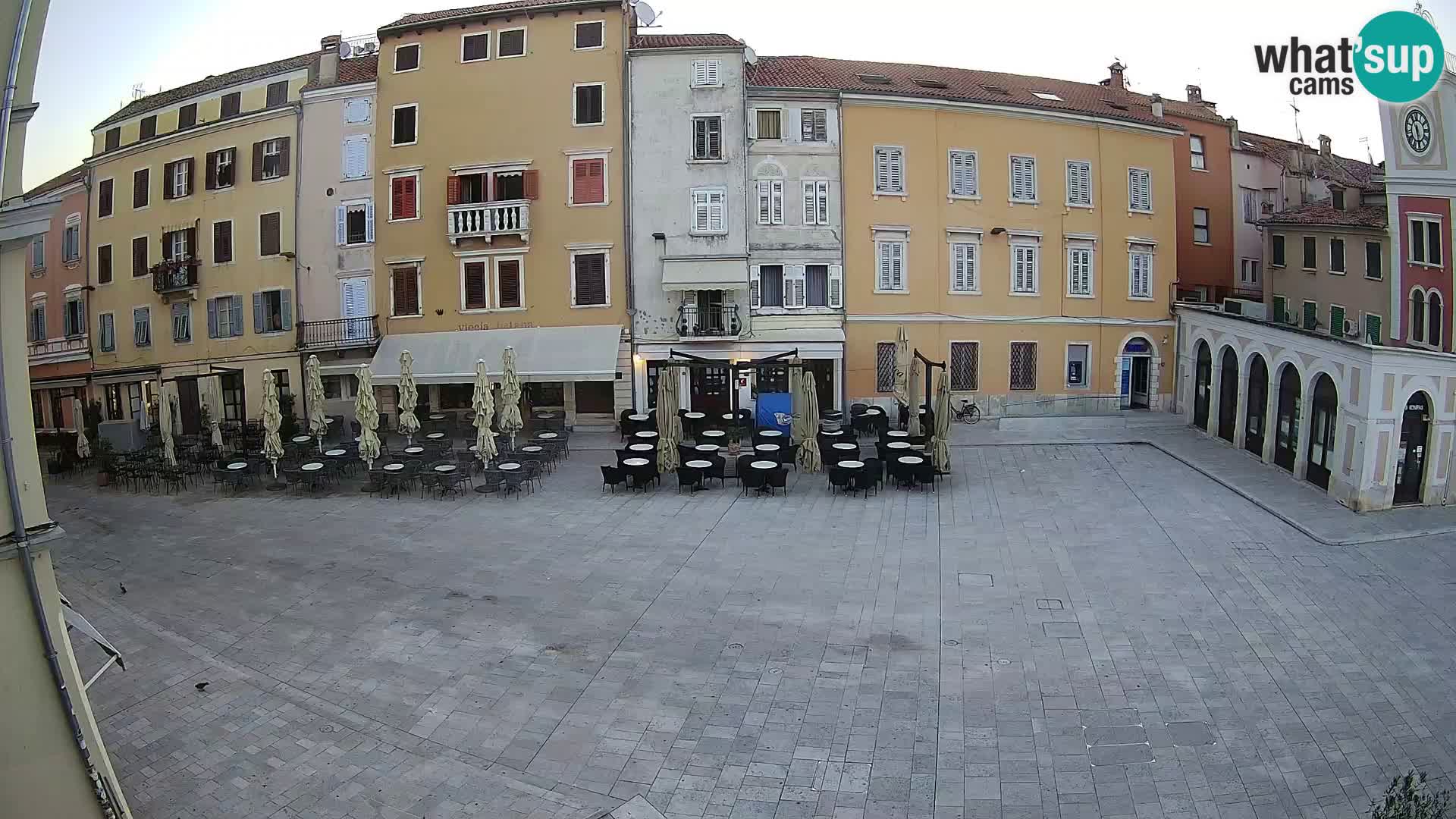 Rovinj Center Webcam – Main Square