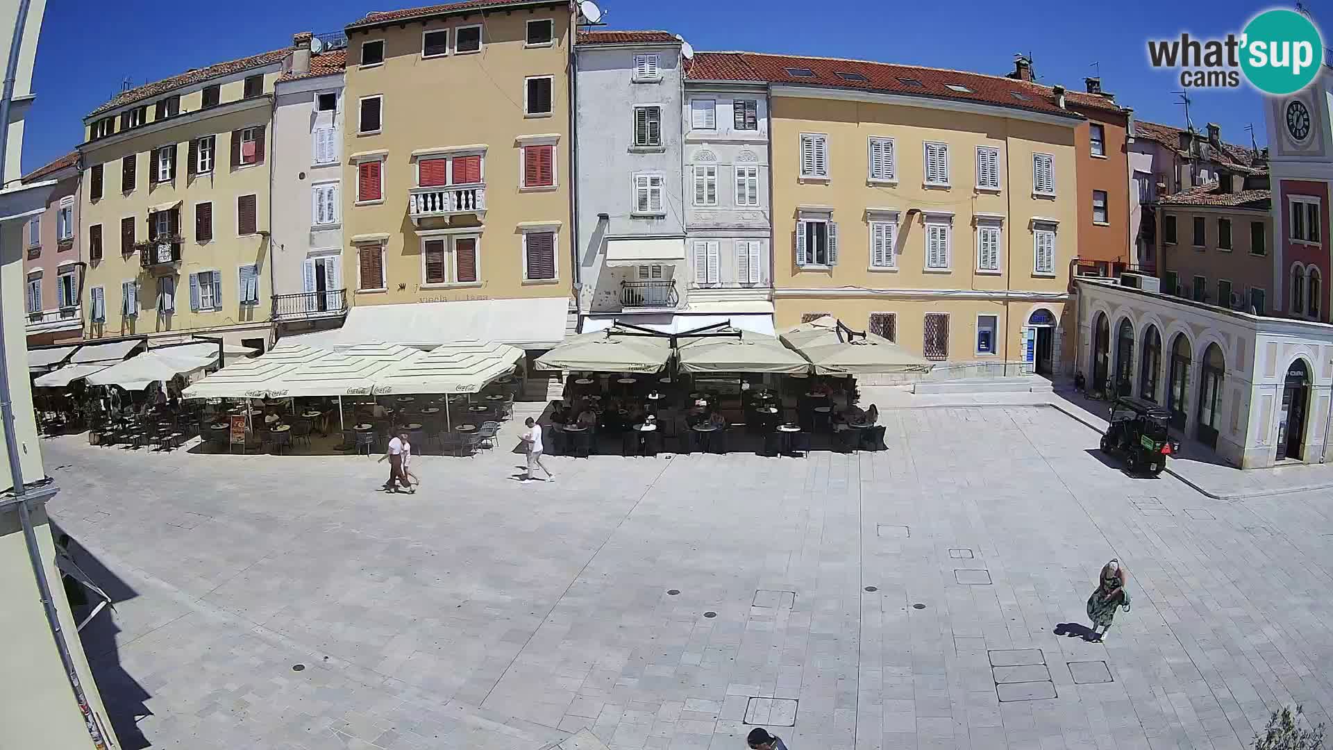 Webcam Rovinj Centre – Place Principale