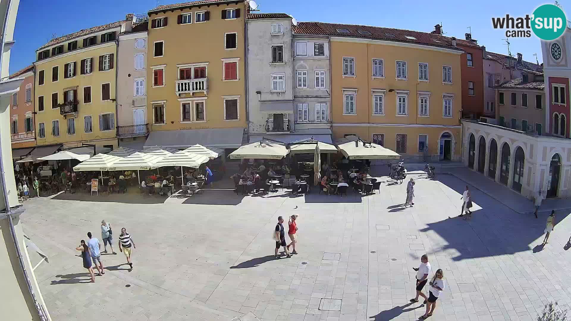 Webcam Rovigno Centro – Piazza Centrale