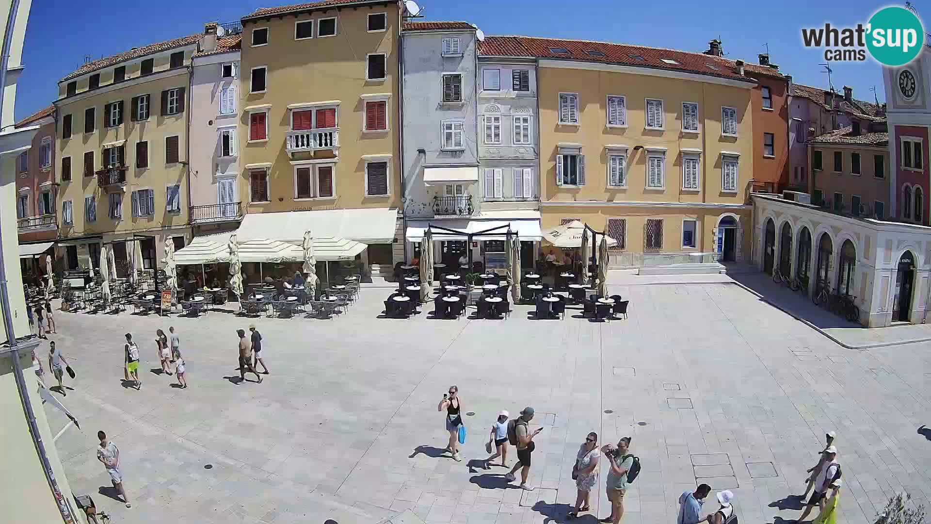 Webcam Rovigno Centro – Piazza Centrale