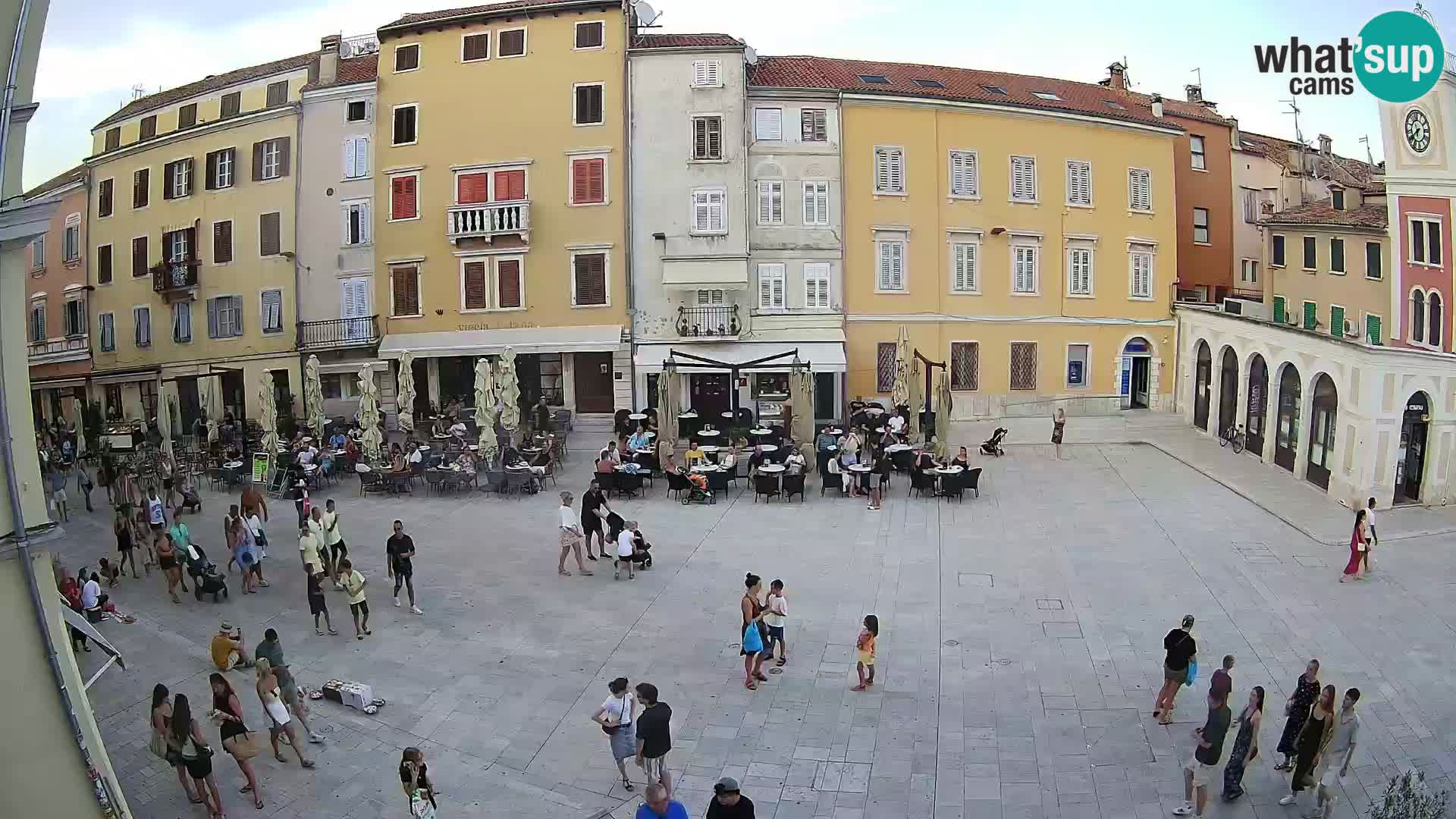 Webcam Rovinj Center – Plaza Principal