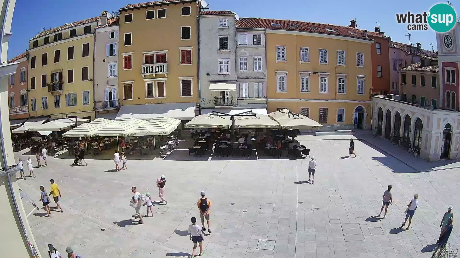 Rovinj Center Webcam – Main Square