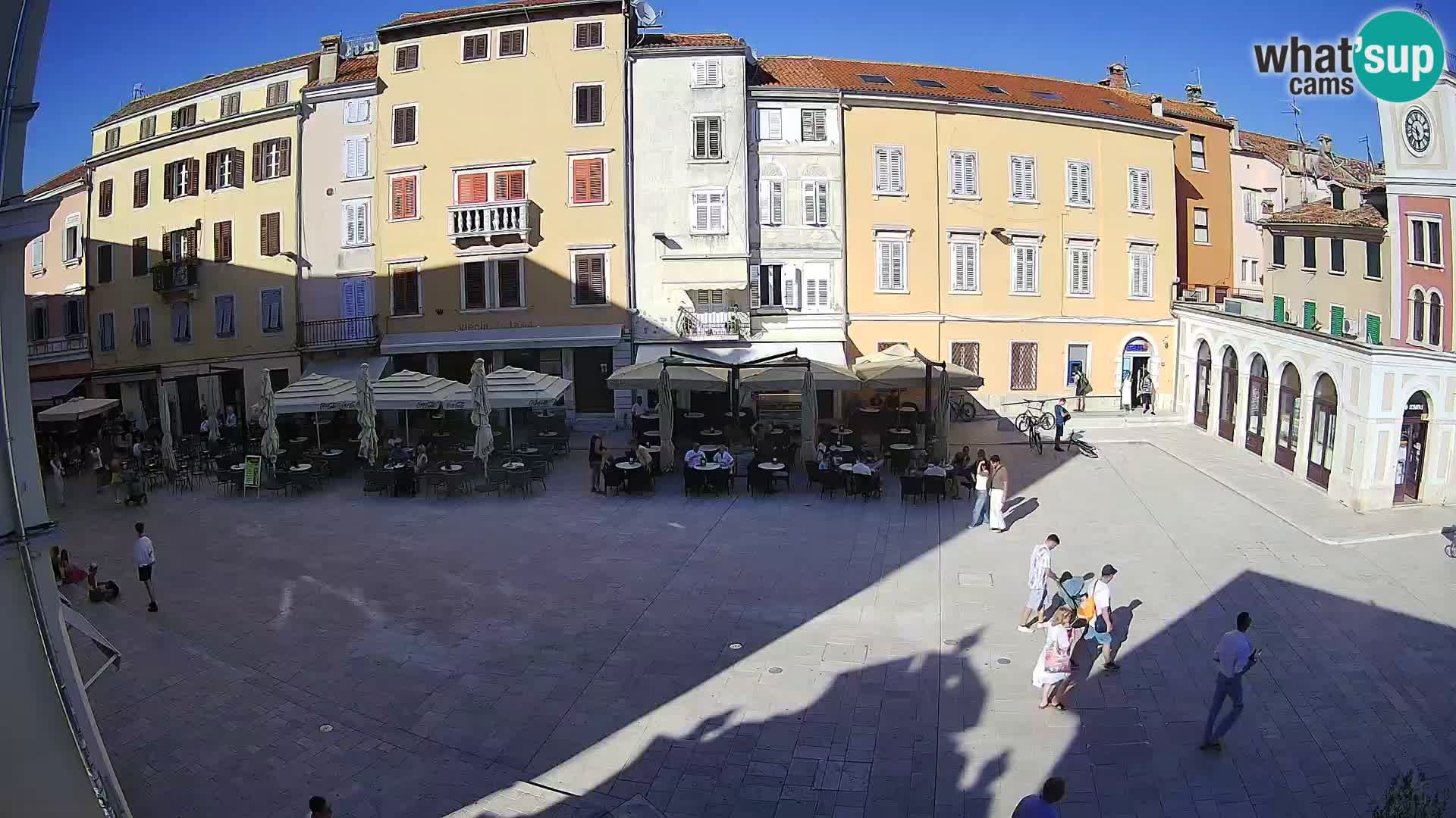 Rovinj Center Webcam – Main Square