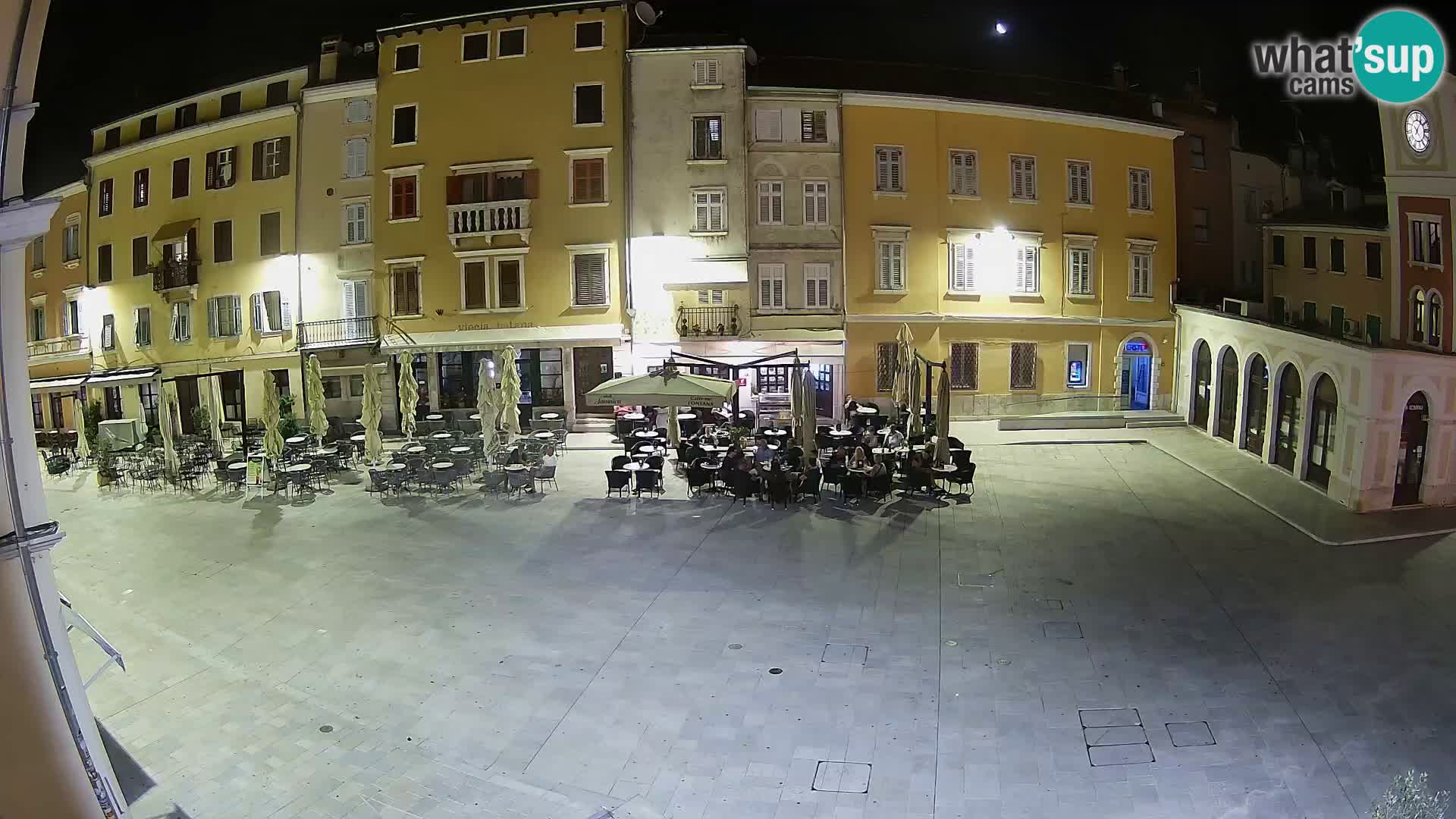 Webcam Rovinj Zentrum – Hauptplatz in Echtzeit
