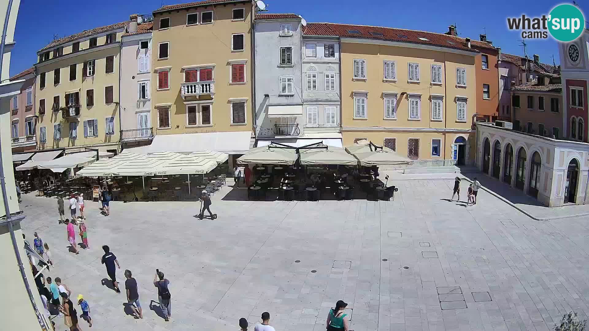 Webcam Rovinj Centre – Place Principale
