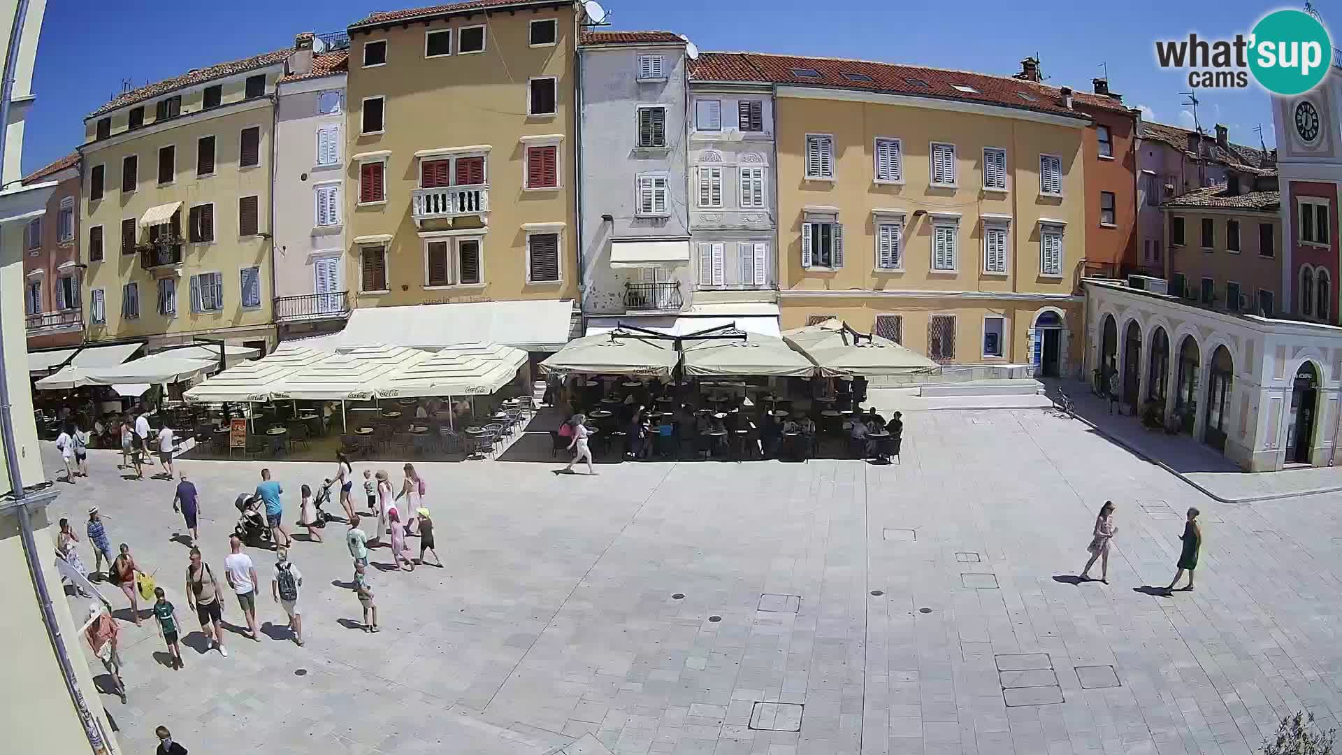 Webcam Rovinj Centar – glavni trg