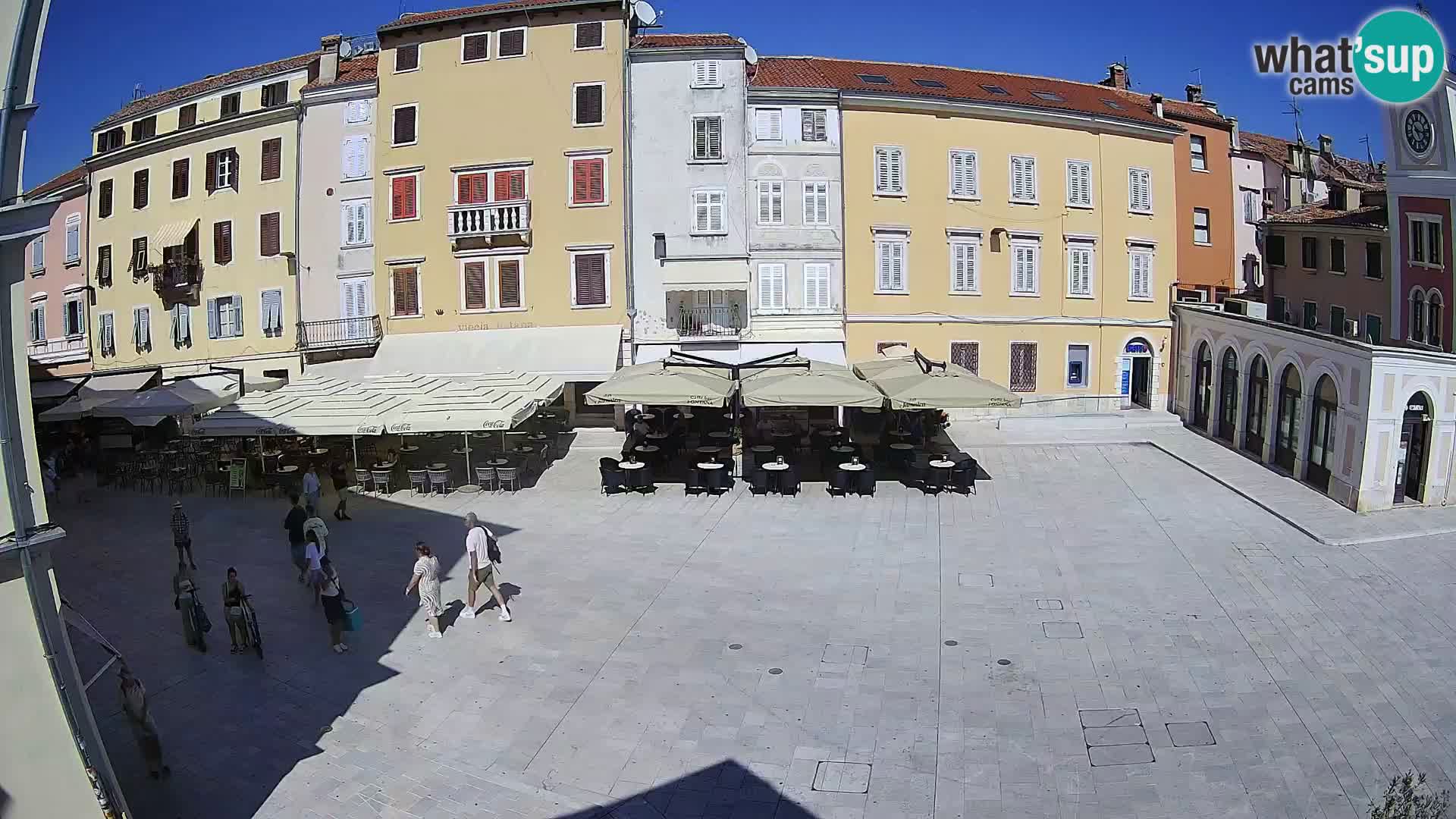 Webcam Rovinj Centar – glavni trg