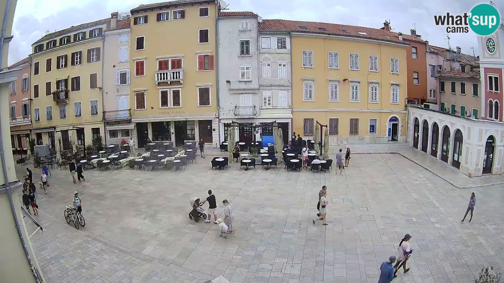 Webcam Rovinj Centar – glavni trg