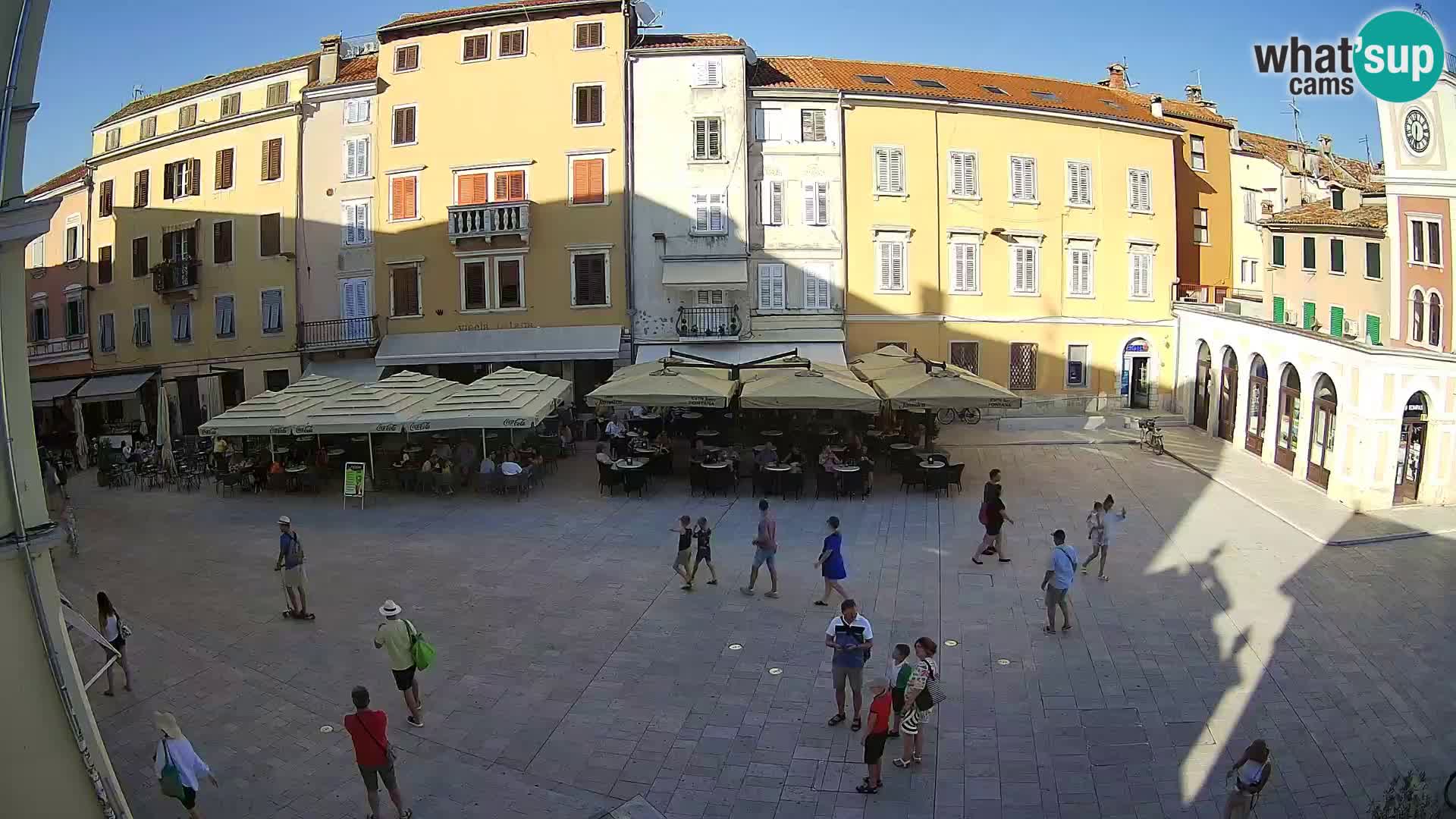 Webcam Rovinj Zentrum – Hauptplatz in Echtzeit