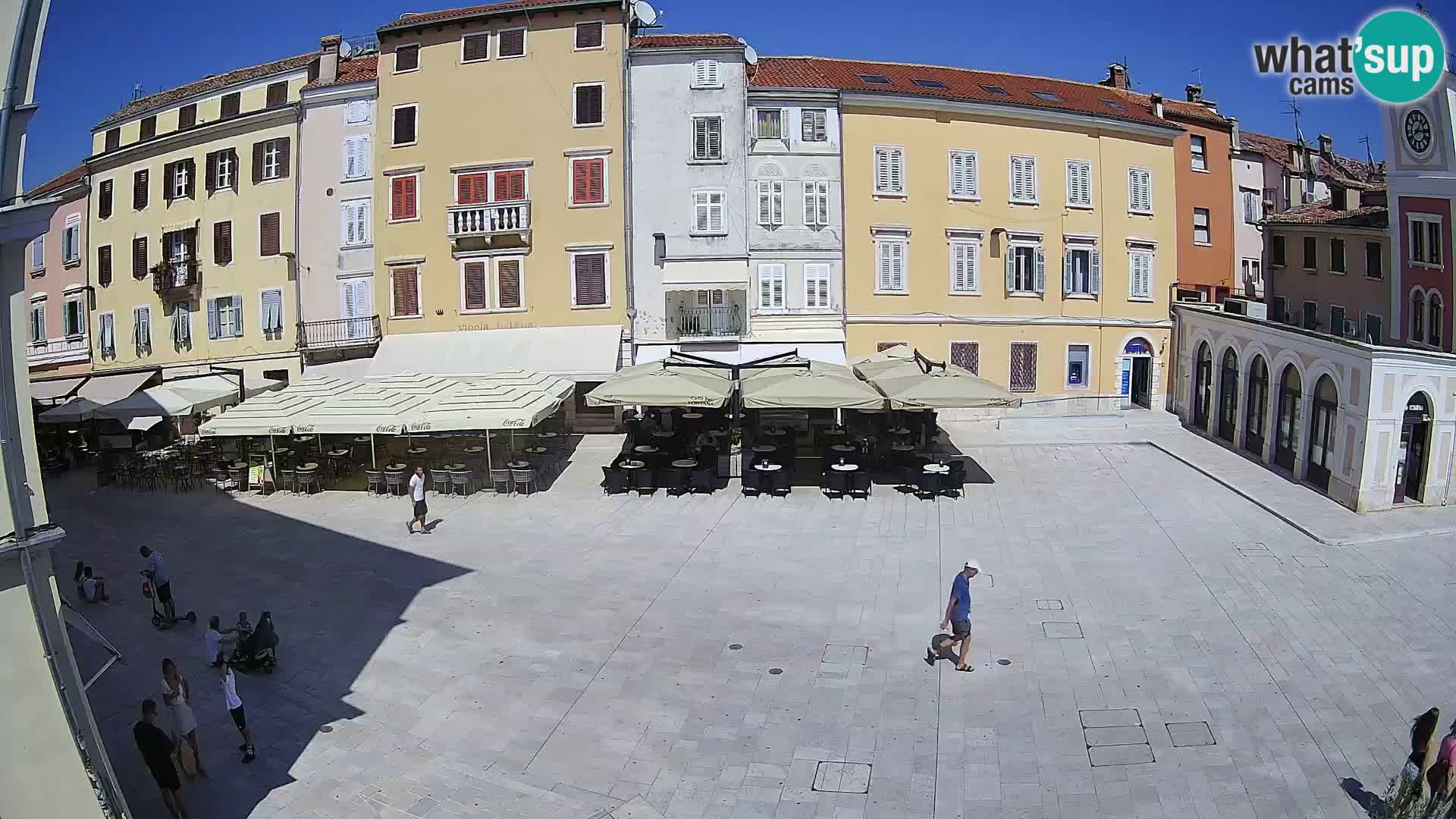 Webcam Rovinj Centre – Place Principale