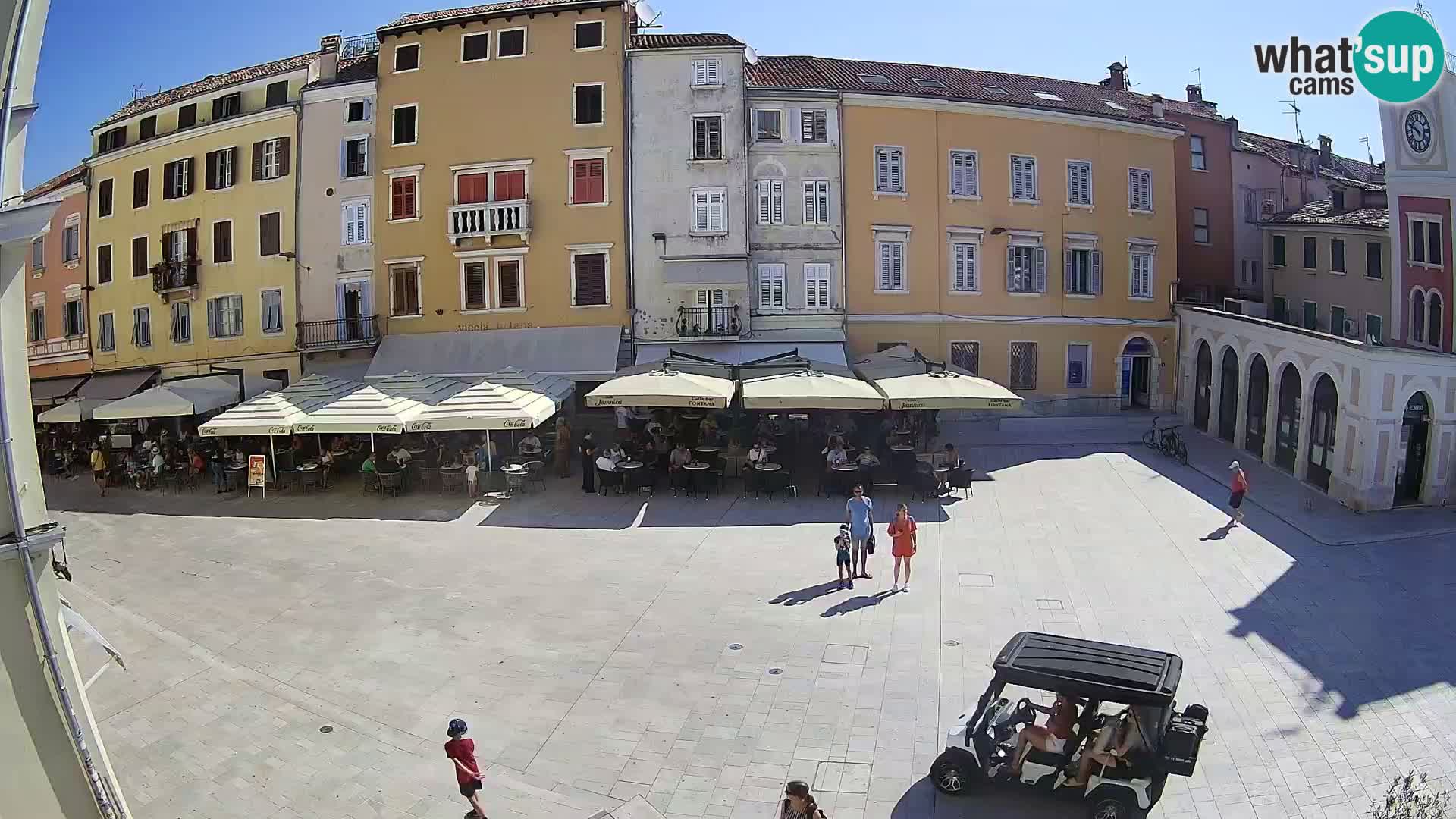 Rovinj Center Webcam – Main Square