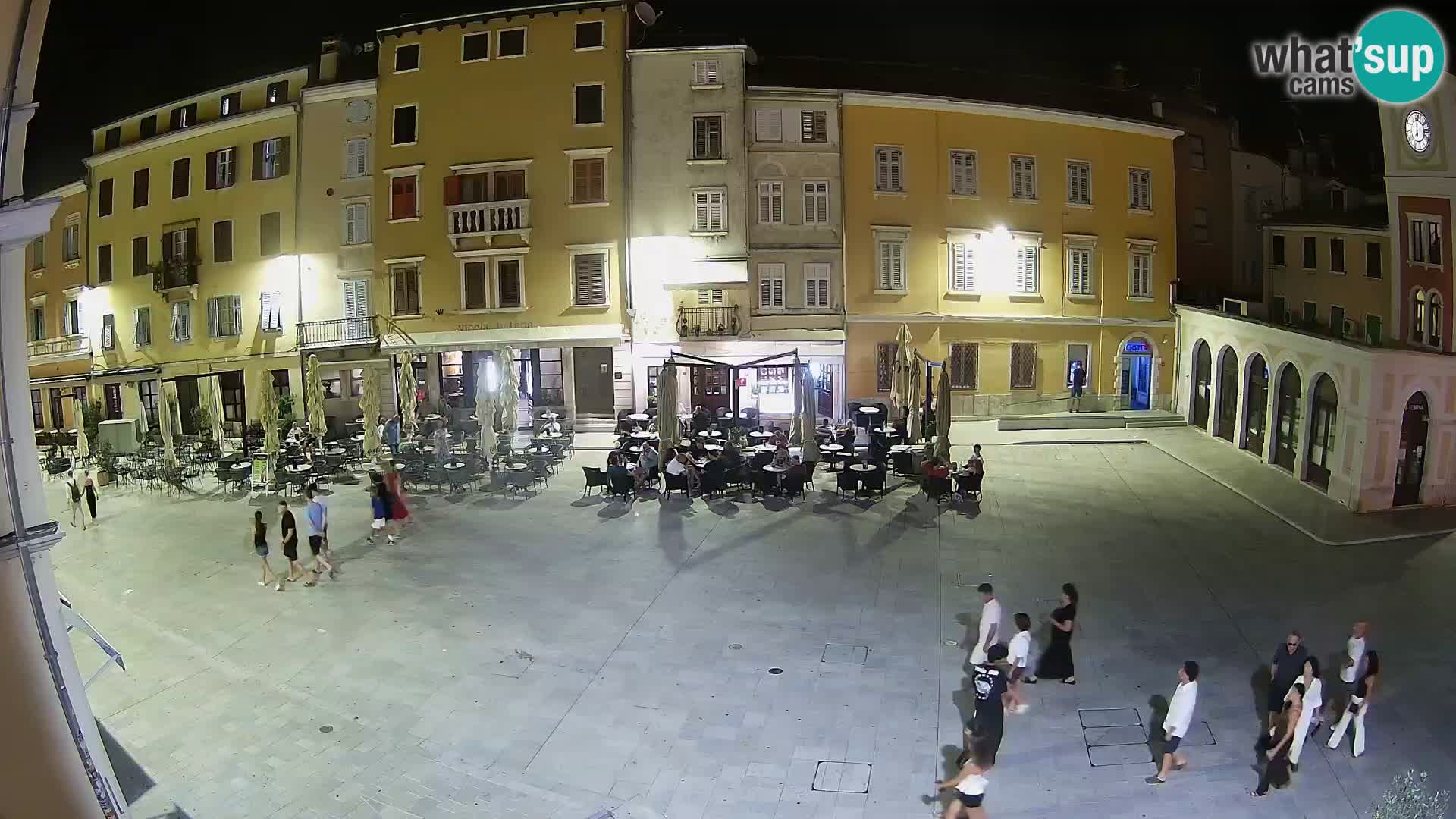 Webcam Rovinj Zentrum – Hauptplatz in Echtzeit