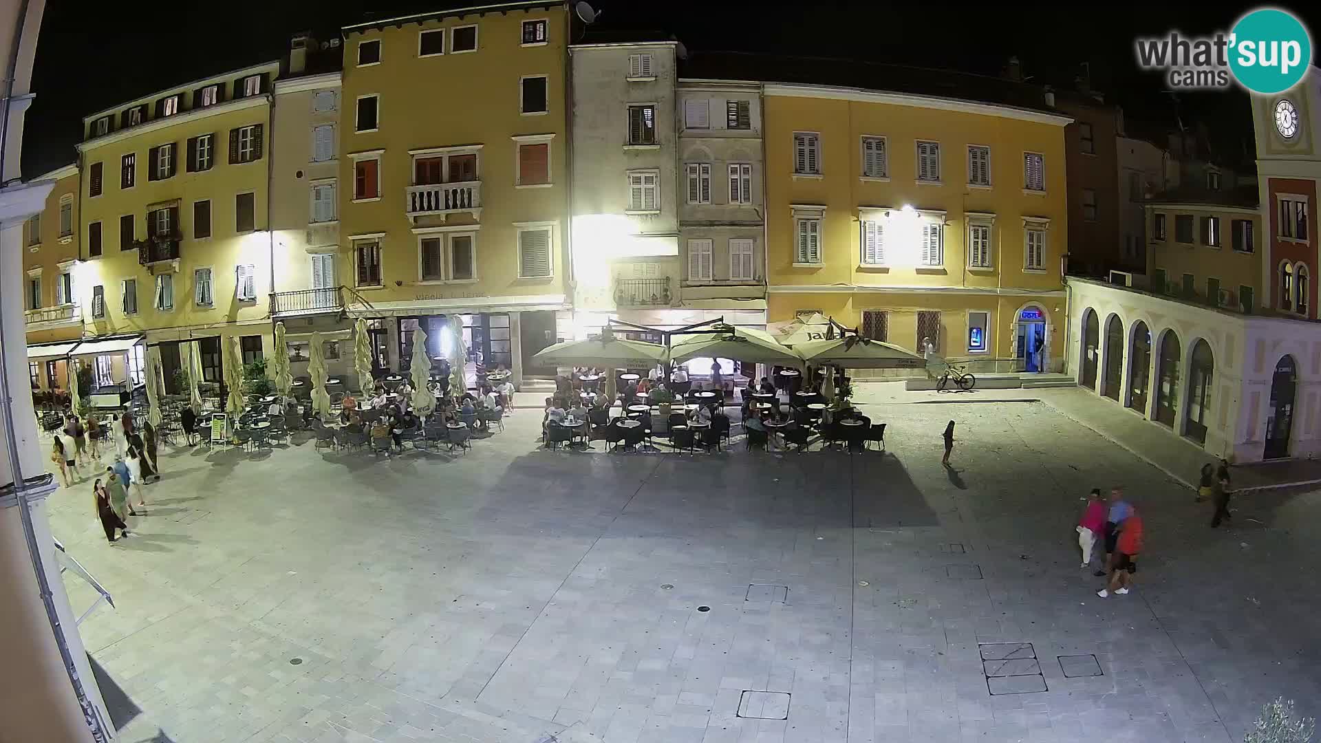 Webcam Rovinj Zentrum – Hauptplatz in Echtzeit
