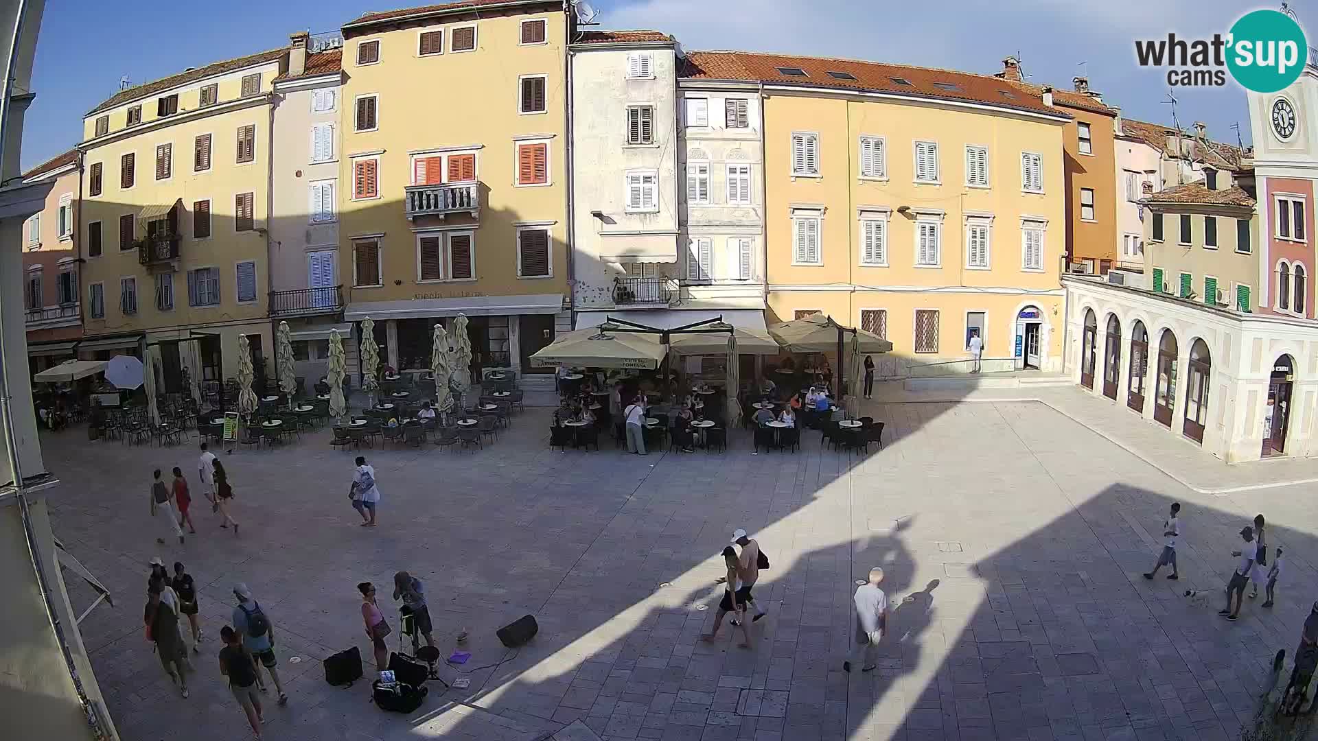 Webcam Rovinj Centre – Place Principale