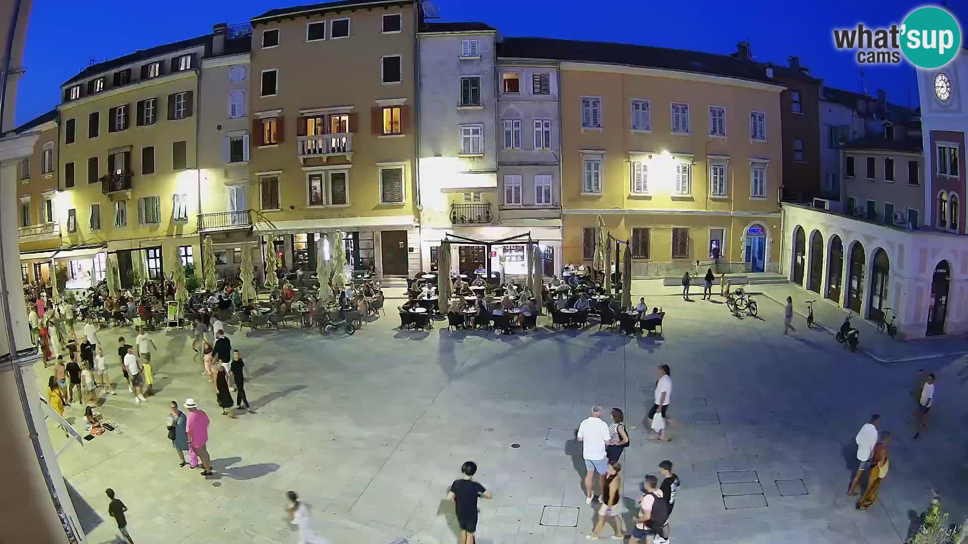 Webcam Rovinj Center – Plaza Principal