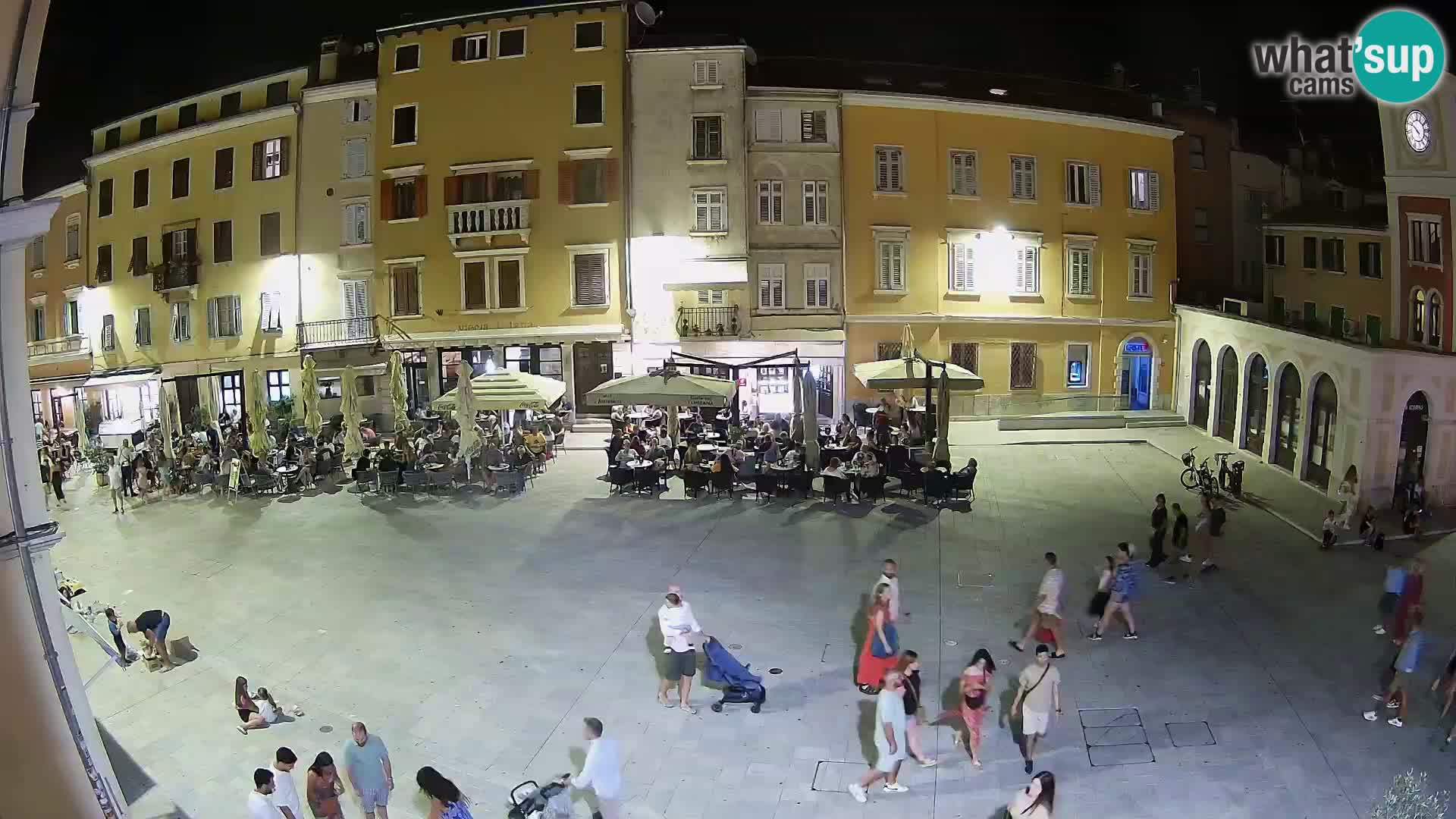 Webcam Rovinj Zentrum – Hauptplatz in Echtzeit