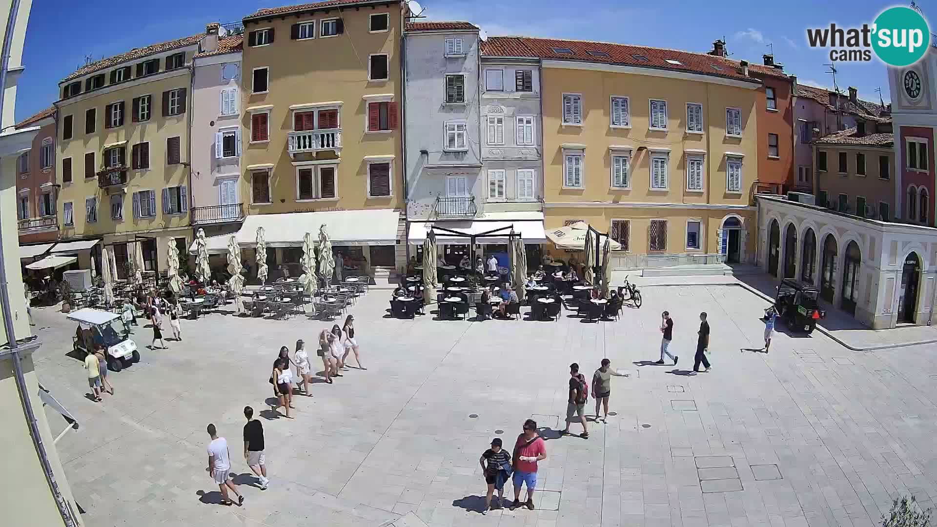 Webcam Rovinj Centre – Place Principale