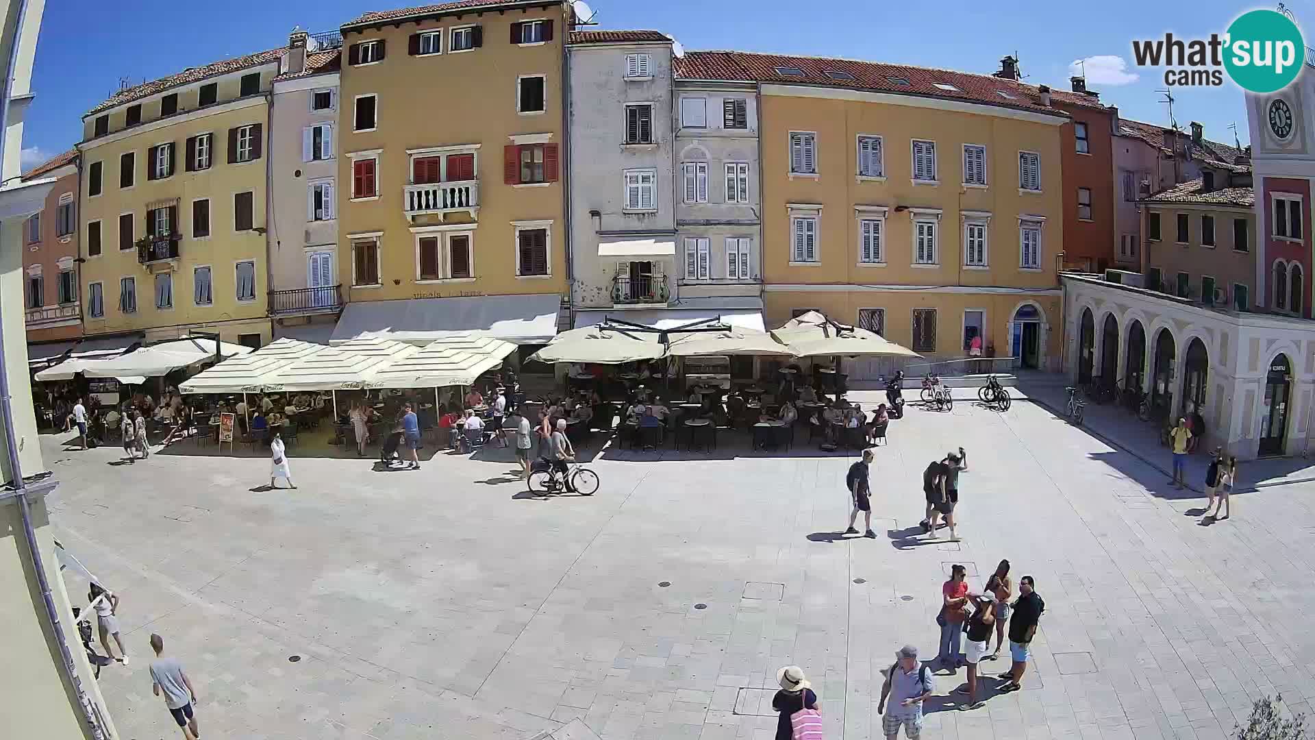 Webcam Rovinj Centar – glavni trg