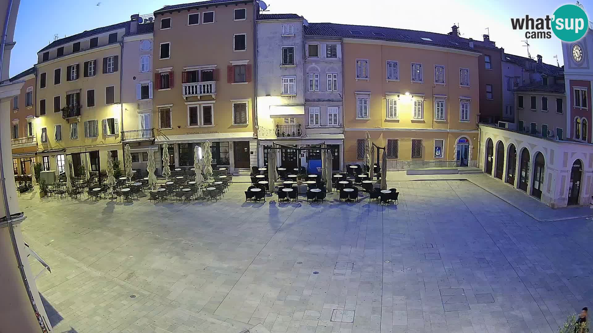 Webcam Rovinj Zentrum – Hauptplatz in Echtzeit