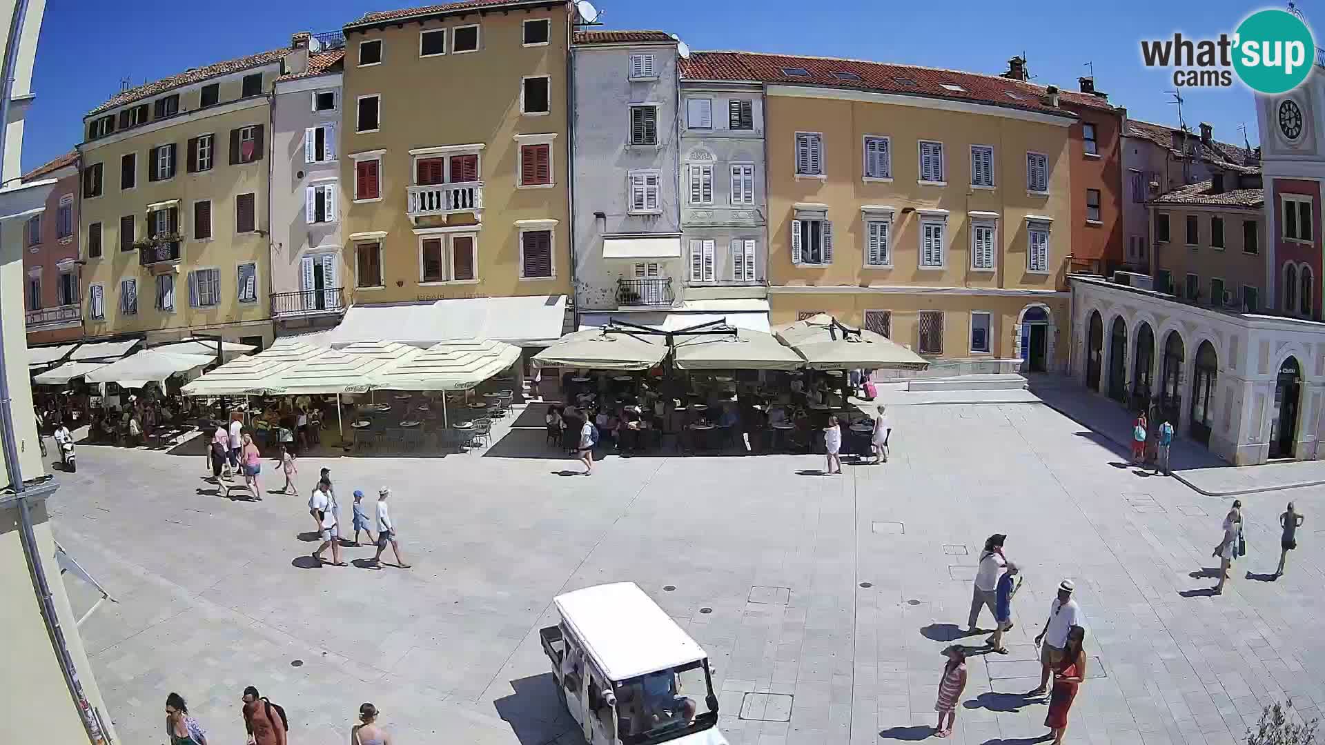 Webcam Rovinj Centre – Place Principale