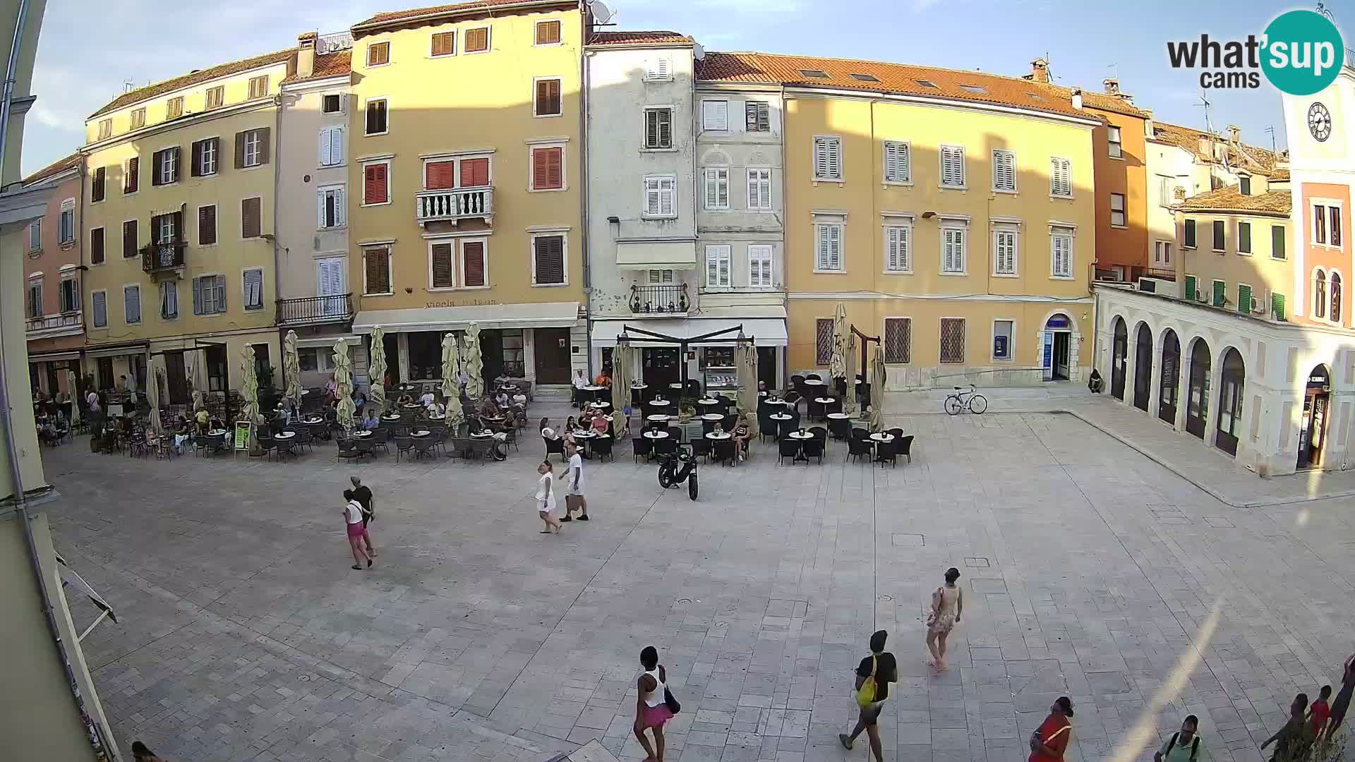 Webcam Rovinj Zentrum – Hauptplatz in Echtzeit