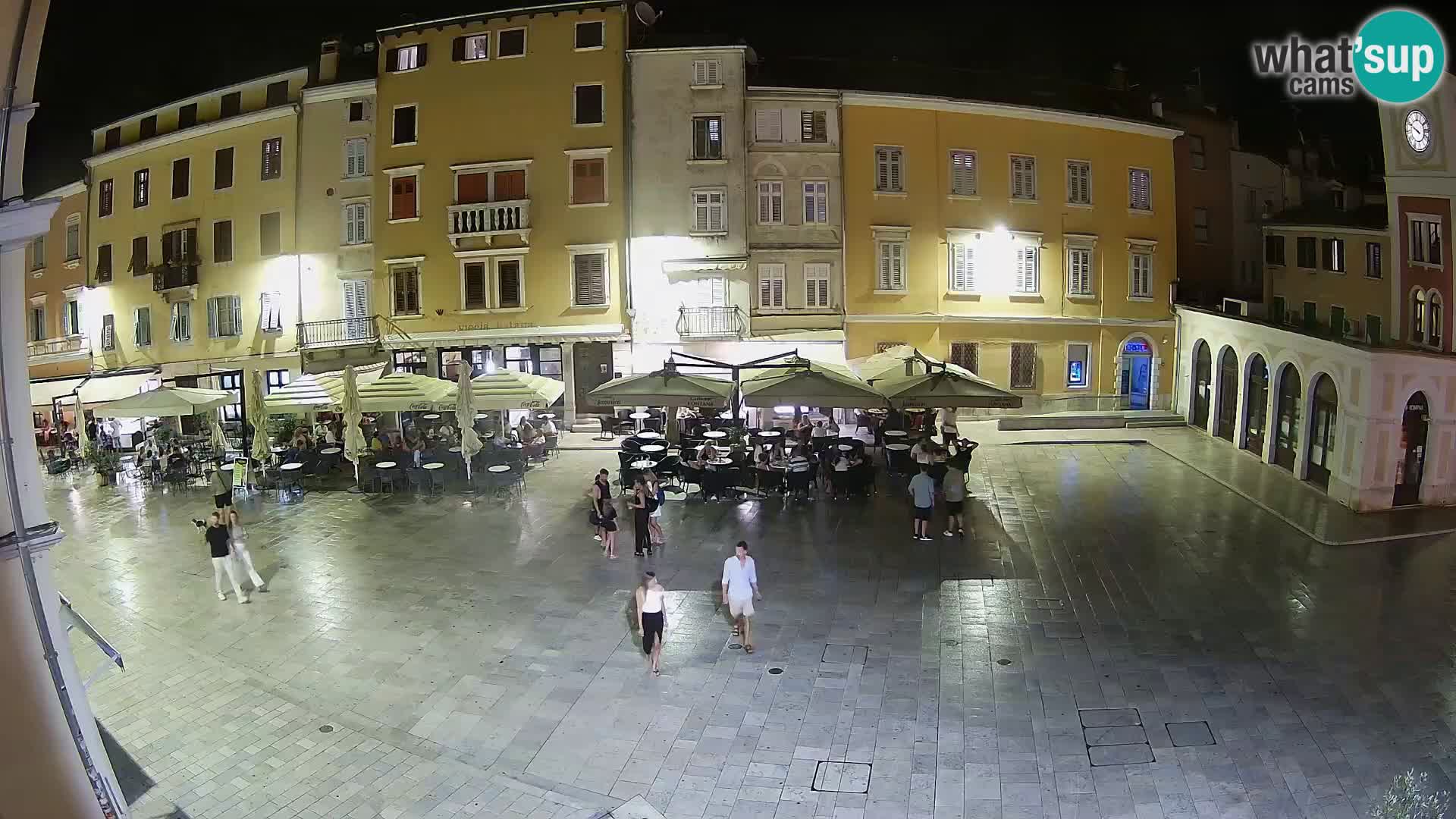 Webcam Rovinj Zentrum – Hauptplatz in Echtzeit