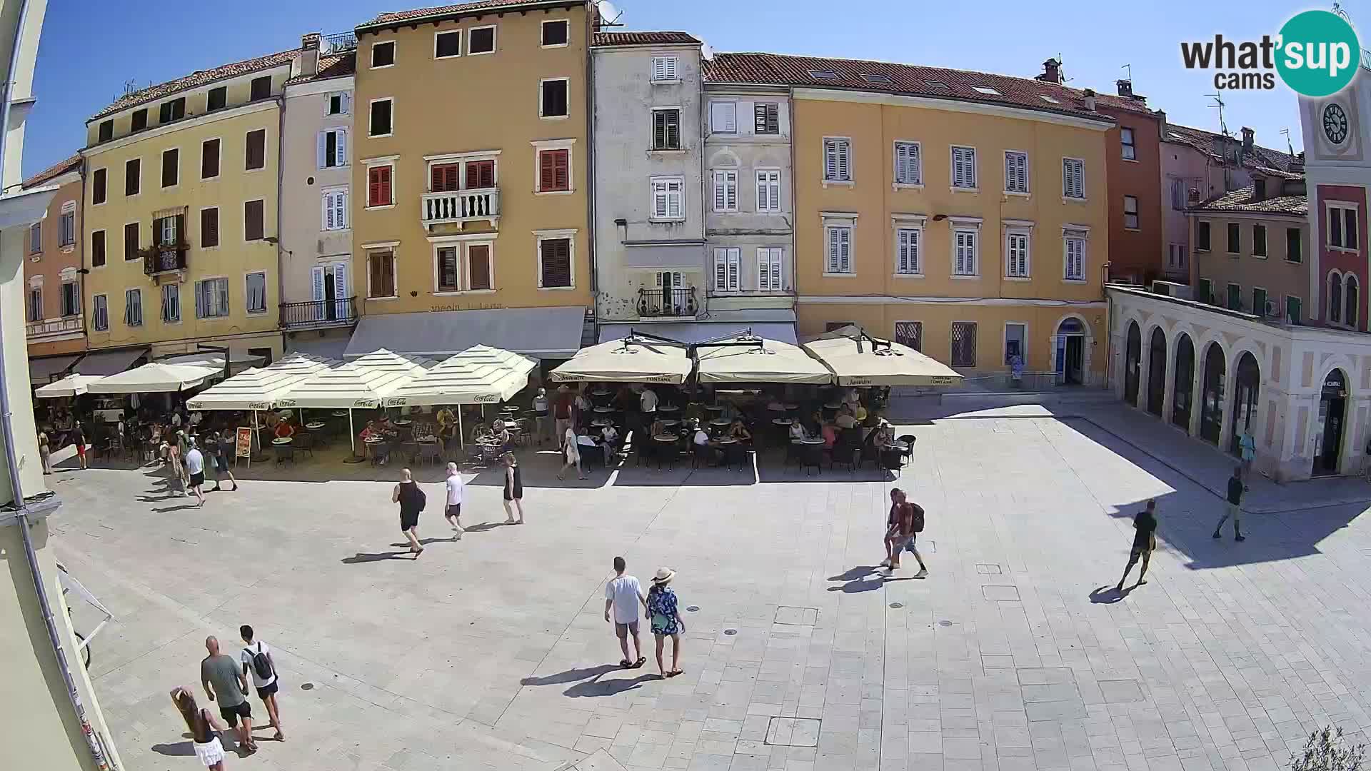 Webcam Rovinj Centar – glavni trg