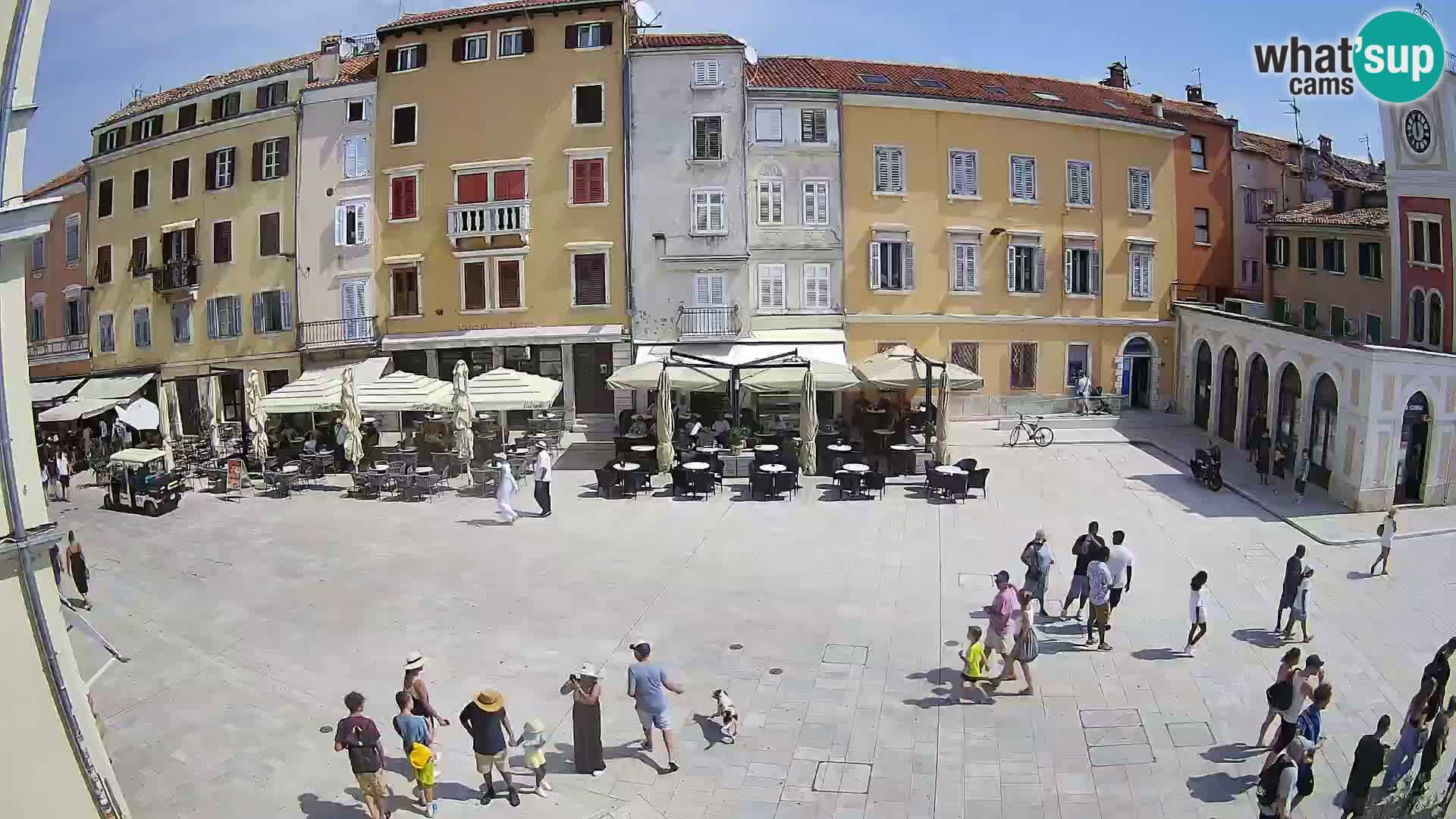 Webcam Rovinj Centre – Place Principale