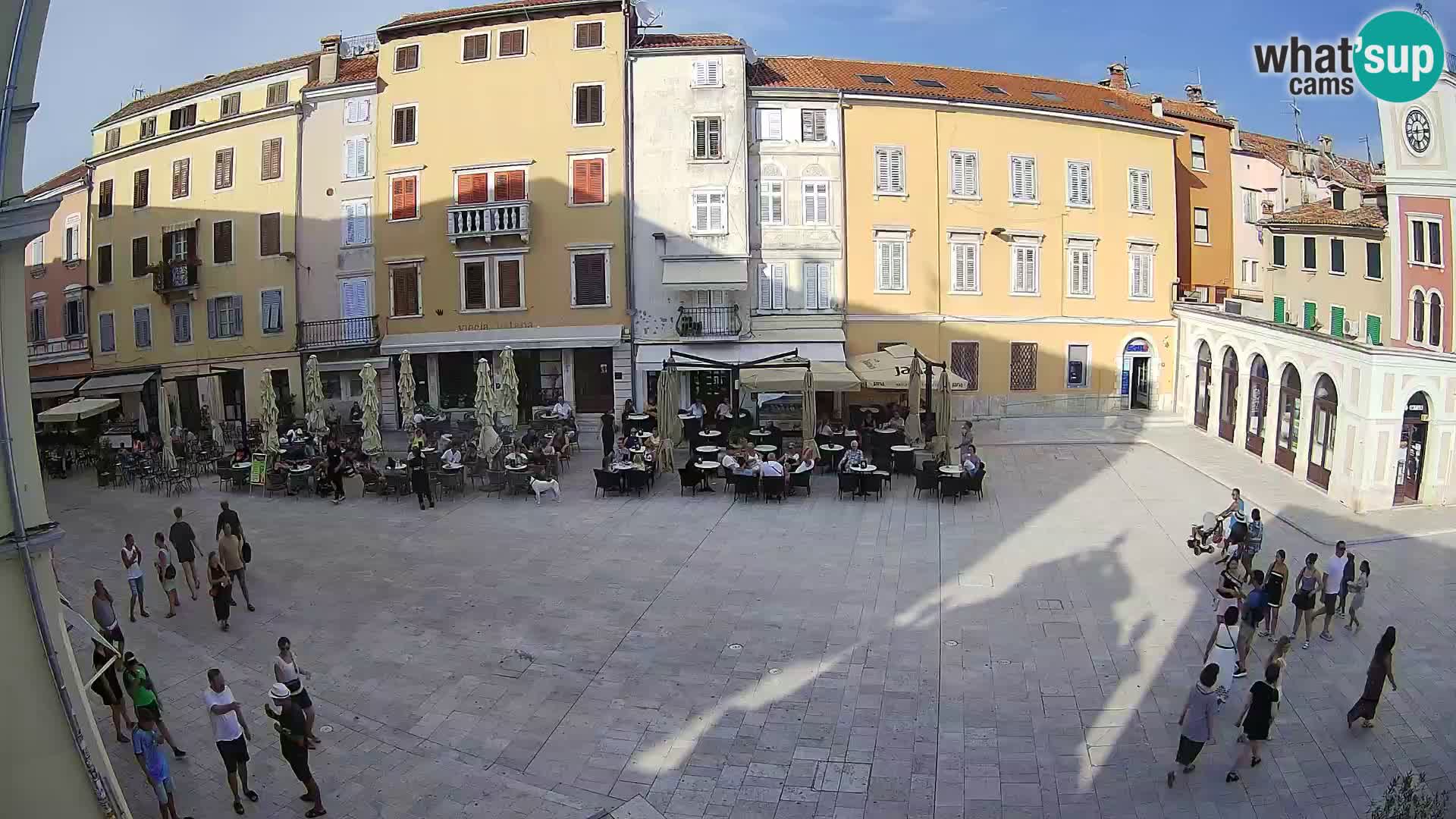 Webcam Rovinj Centre – Place Principale