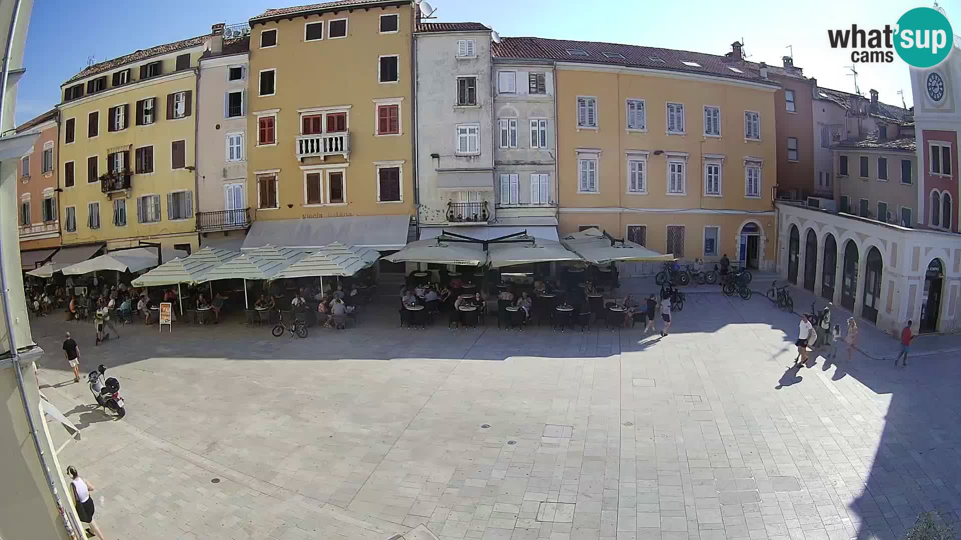 Webcam Rovinj Zentrum – Hauptplatz in Echtzeit