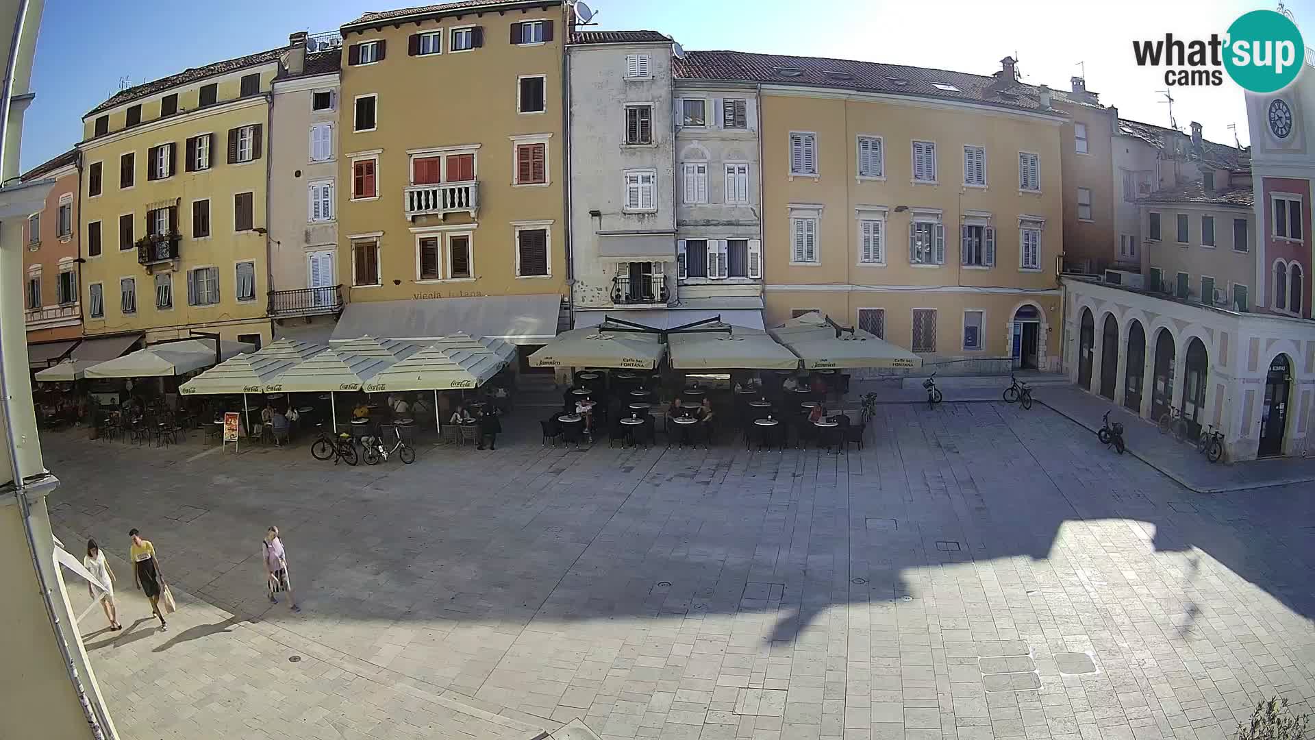 Webcam Rovinj Centre – Place Principale