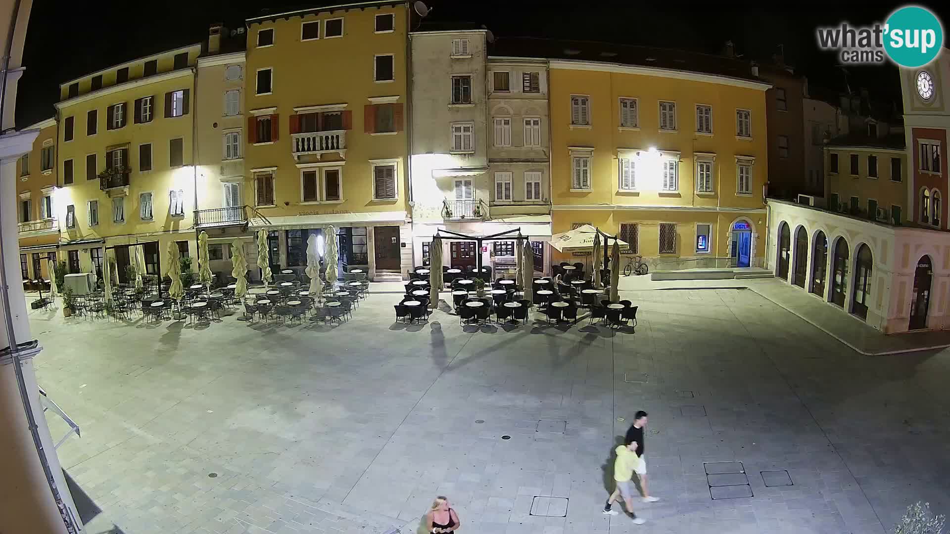 Webcam Rovinj Zentrum – Hauptplatz in Echtzeit