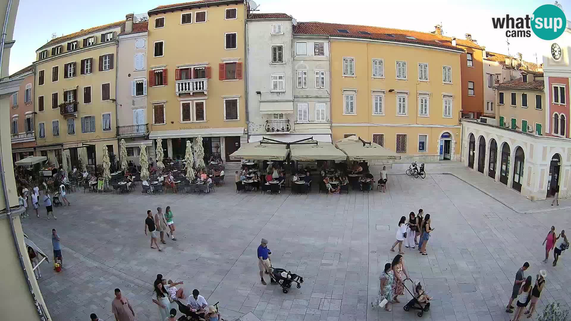 Webcam Rovinj Centre – Place Principale
