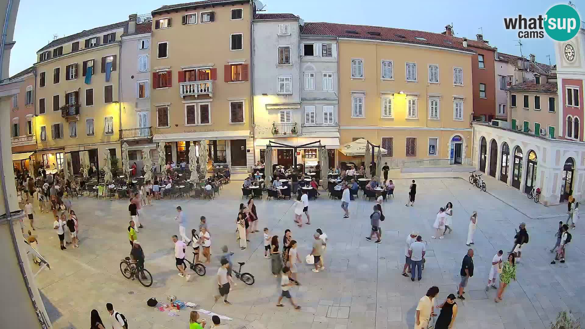 Webcam Rovinj Center – Plaza Principal