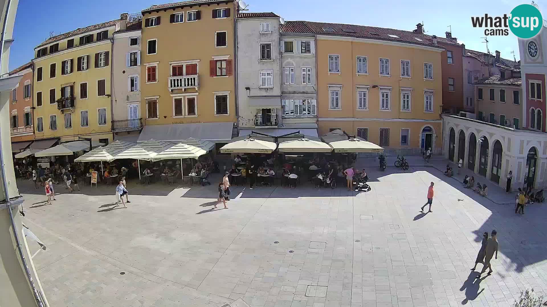 Webcam Rovigno Centro – Piazza Centrale