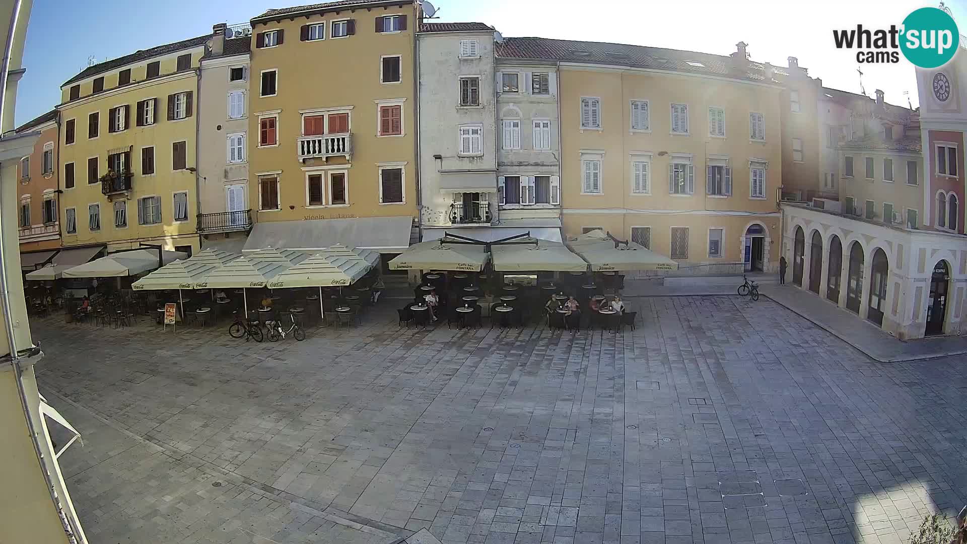 Webcam Rovinj Center – Plaza Principal