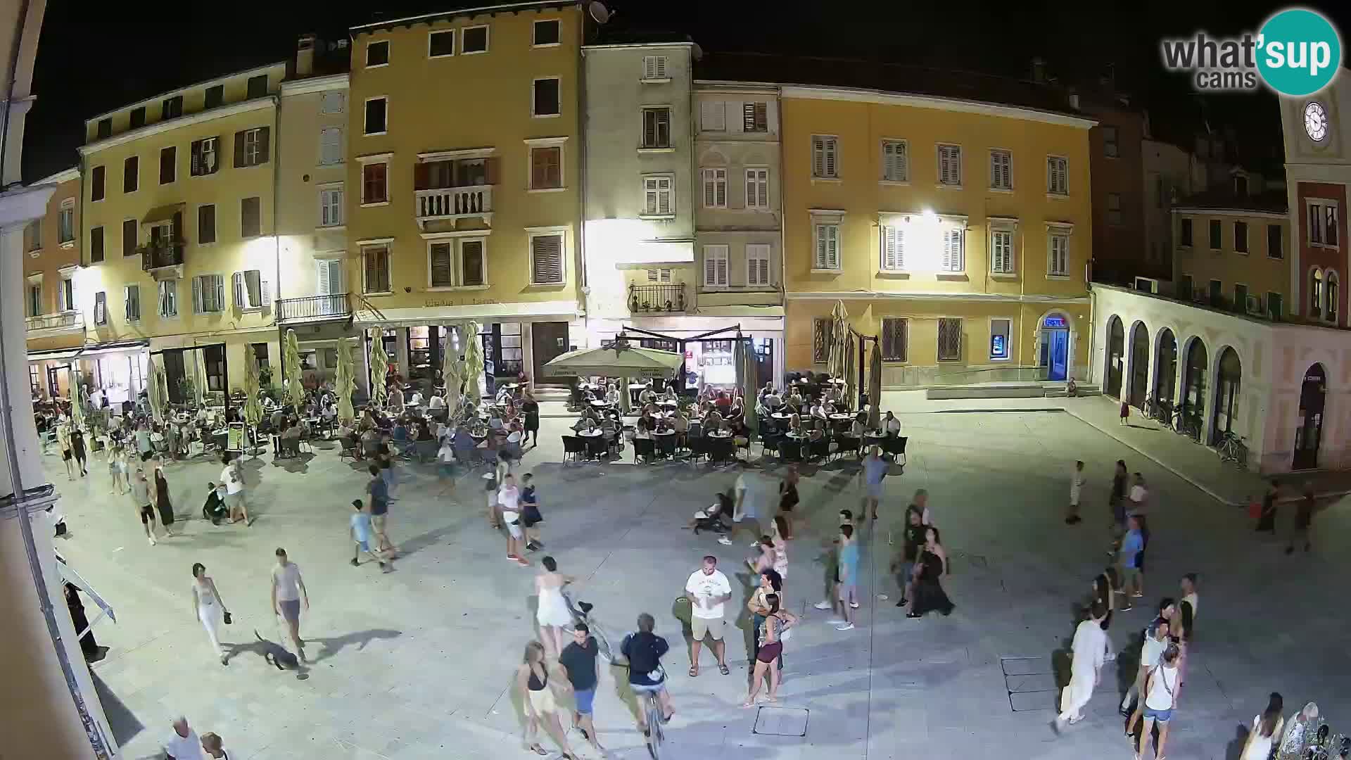 Webcam Rovinj Zentrum – Hauptplatz in Echtzeit