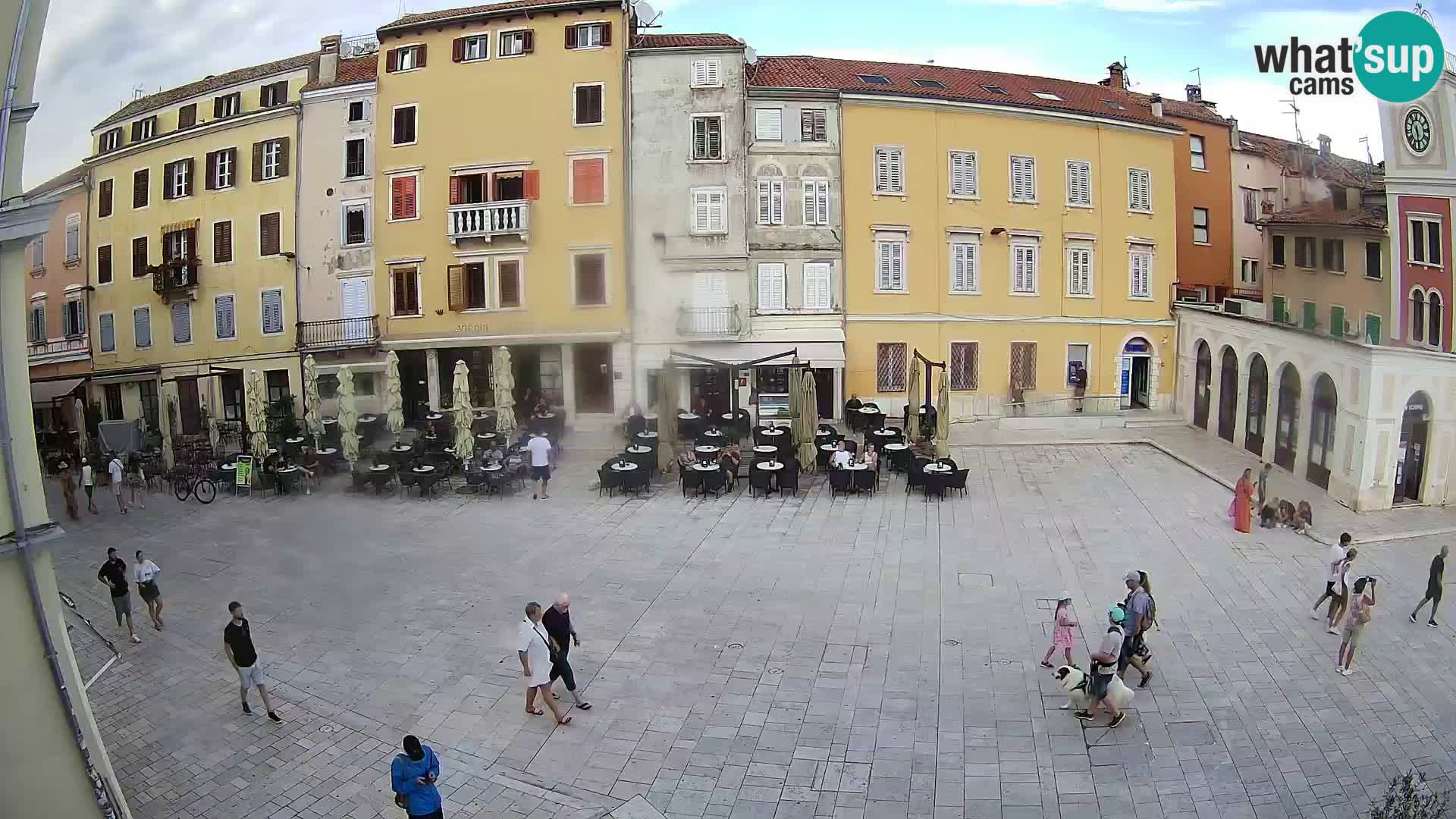 Webcam Rovinj Center – Plaza Principal