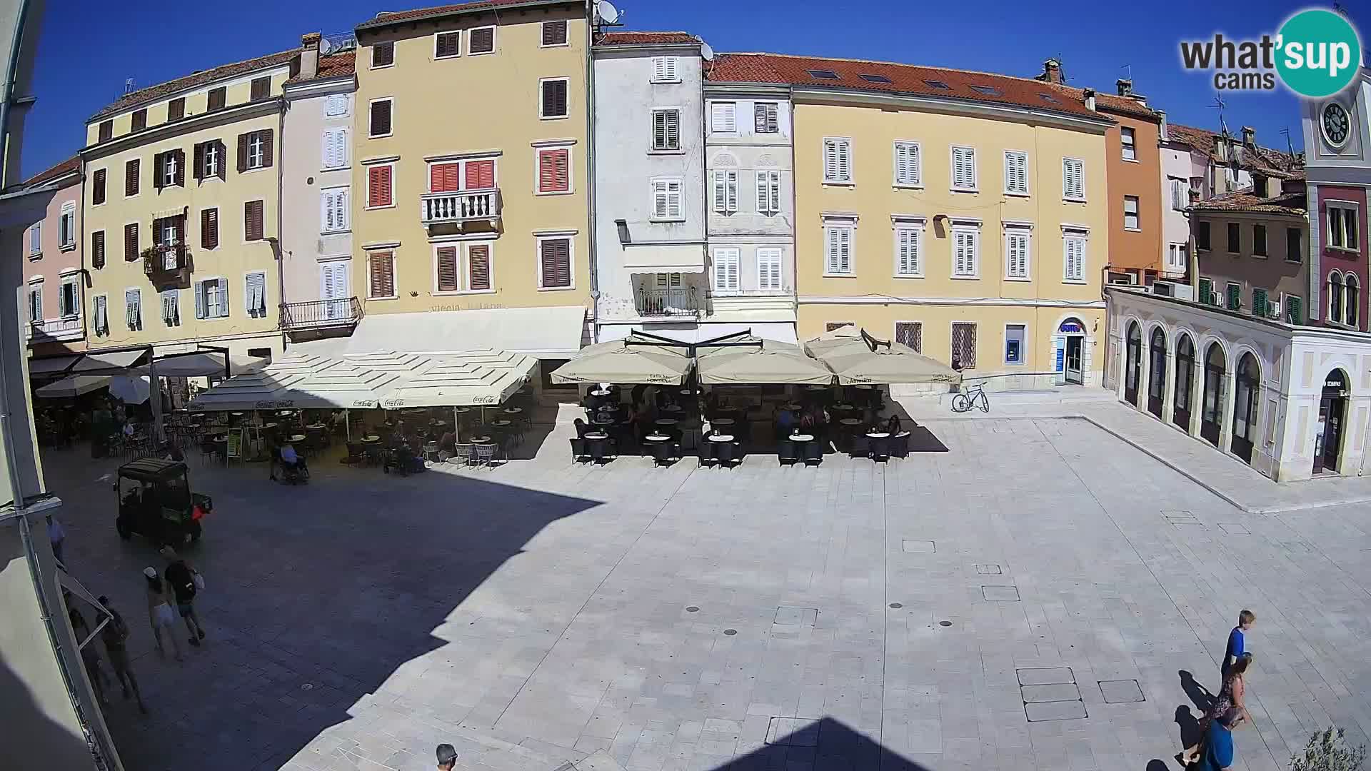 Webcam Rovinj Centre – Place Principale