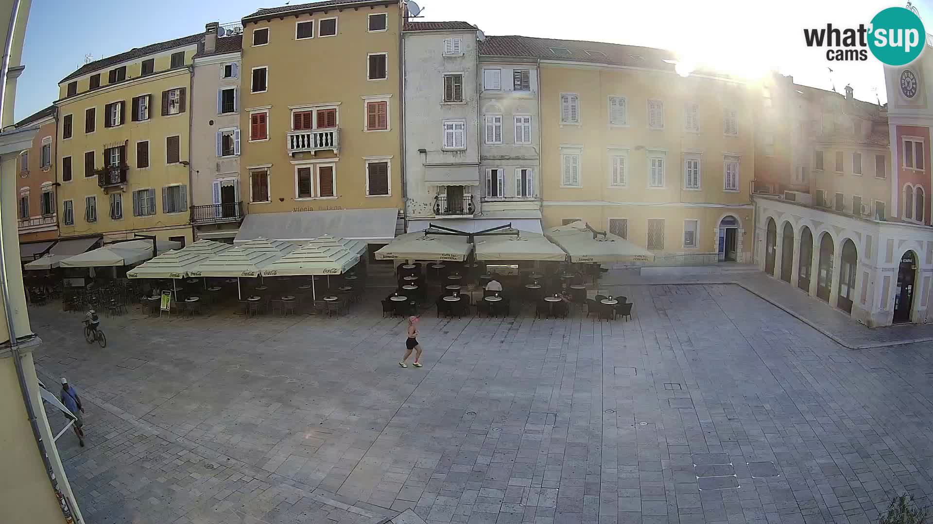 Webcam Rovinj Center – Plaza Principal
