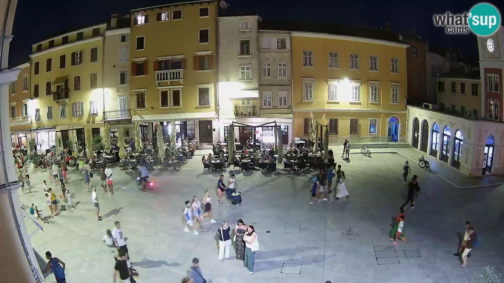 Webcam Rovinj Zentrum – Hauptplatz in Echtzeit