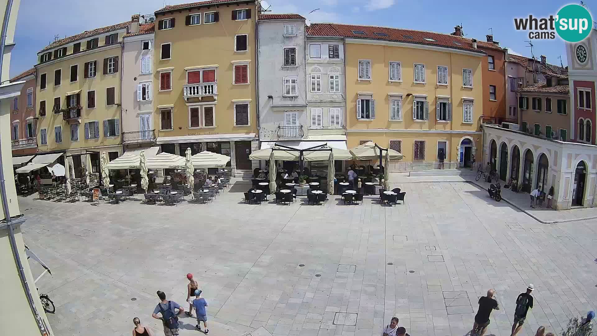 Rovinj Center Webcam – Main Square