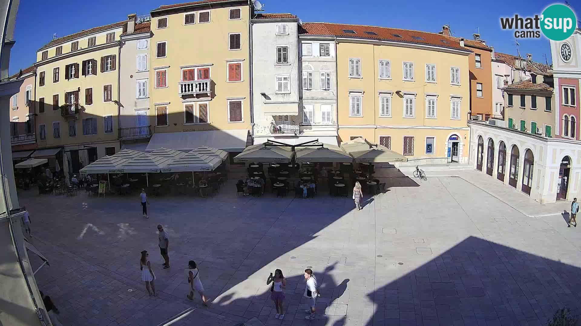 Webcam Rovinj Centre – Place Principale