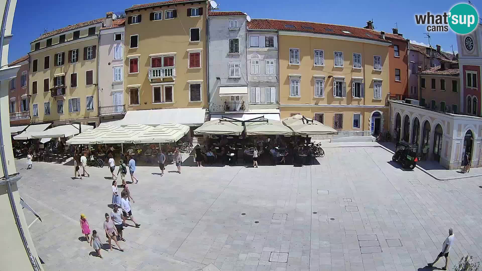 Webcam Rovinj Centre – Place Principale